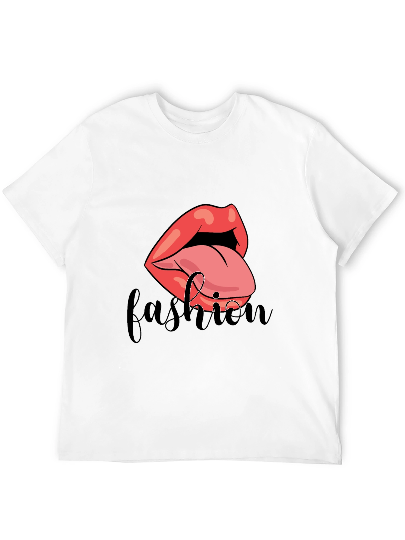 Fashion Lips Graphic T-Shirt