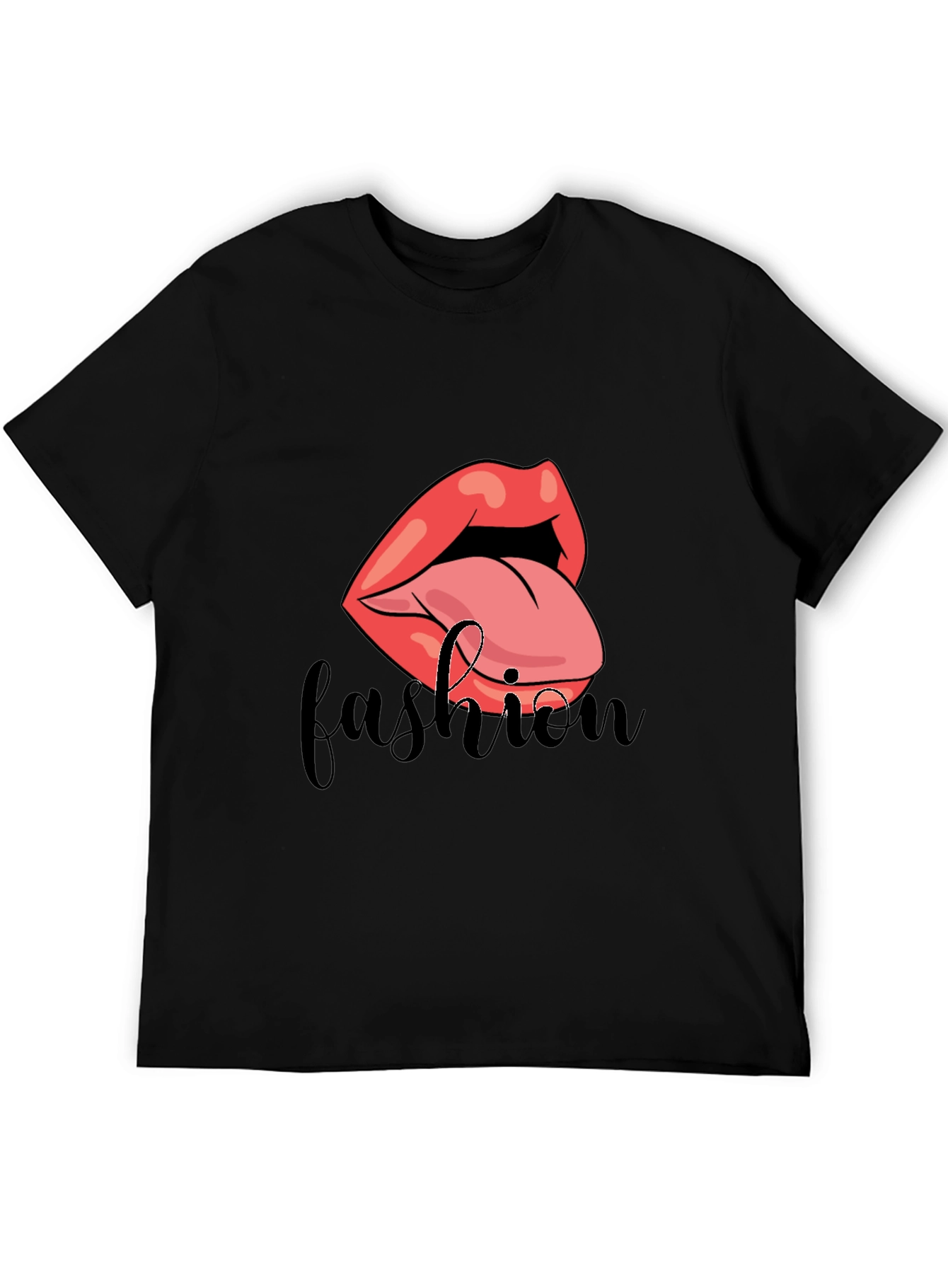 Fashion Lips Graphic T-Shirt