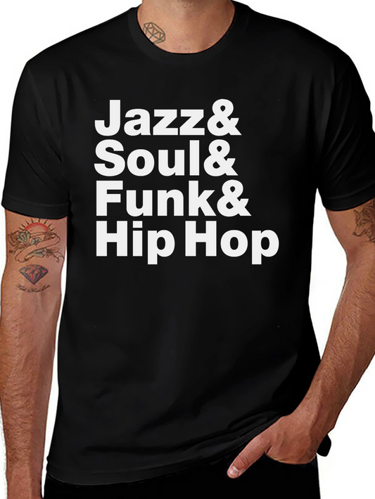 Jazz Soul Funk & Hip Hop Graphic Tee