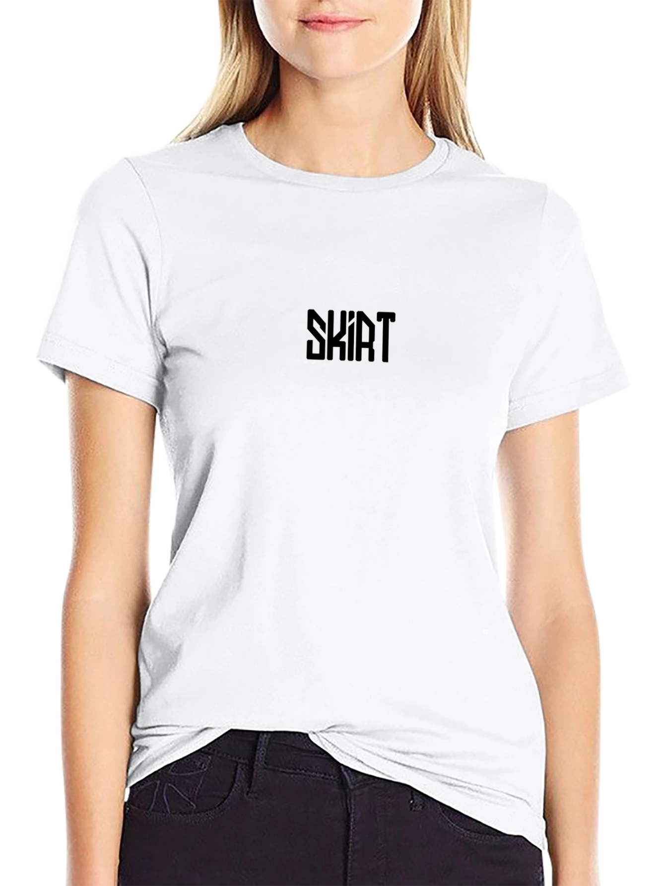 Black SKIRT Graphic Tee