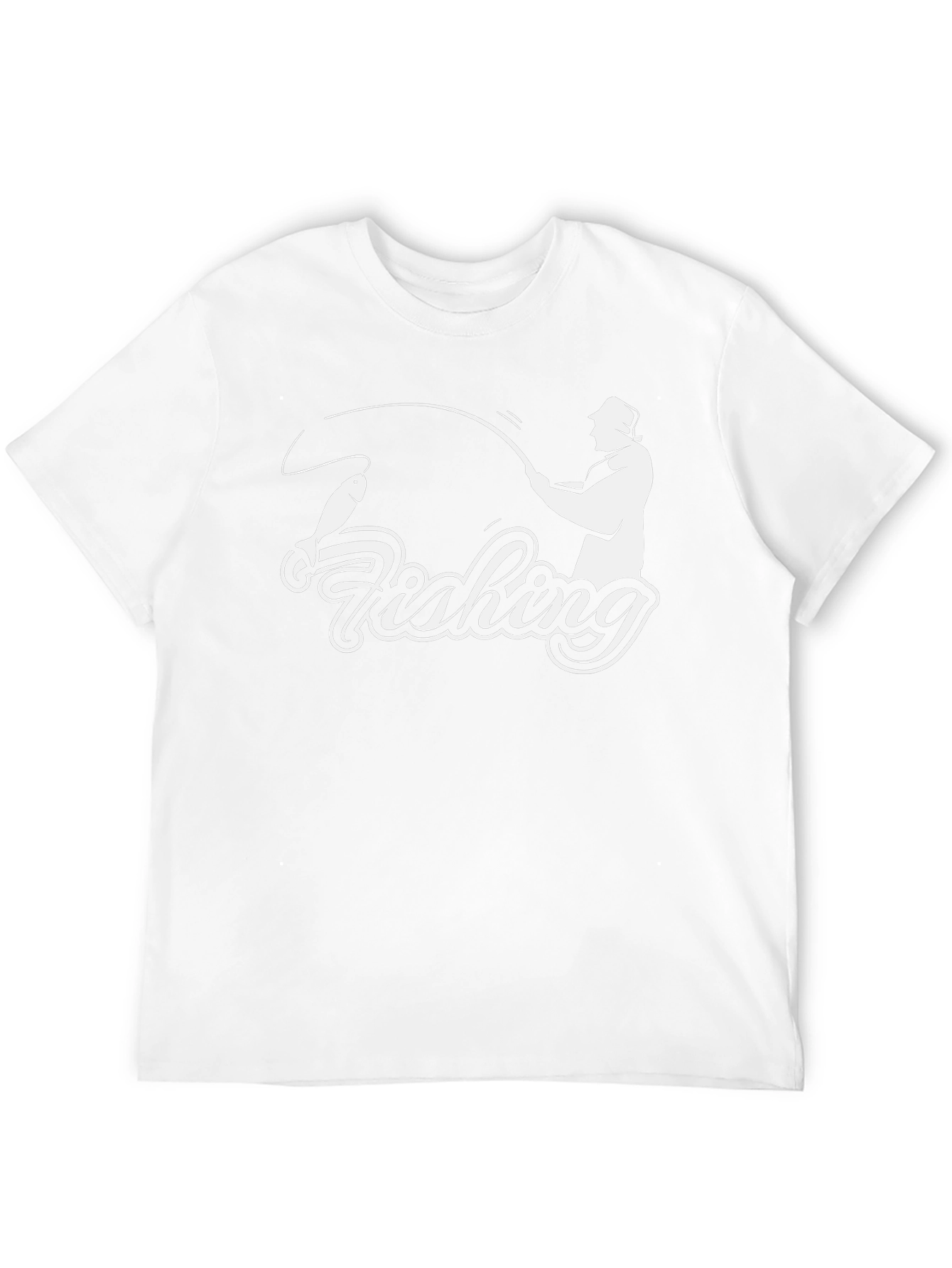 Fishing Graphic Tee - Mens Black T-Shirt