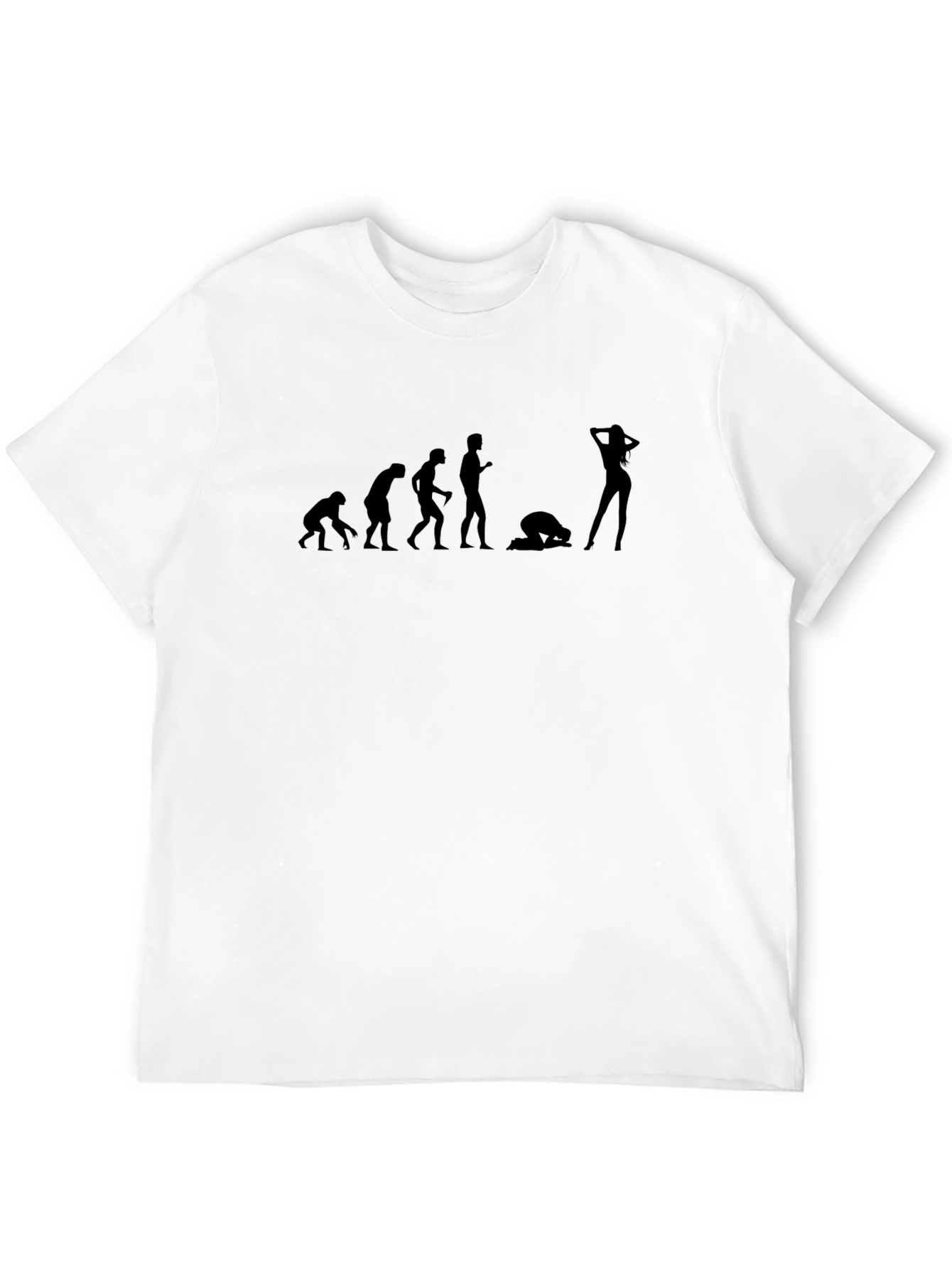 Evolution of Man T-Shirt - Funny Graphic Tee