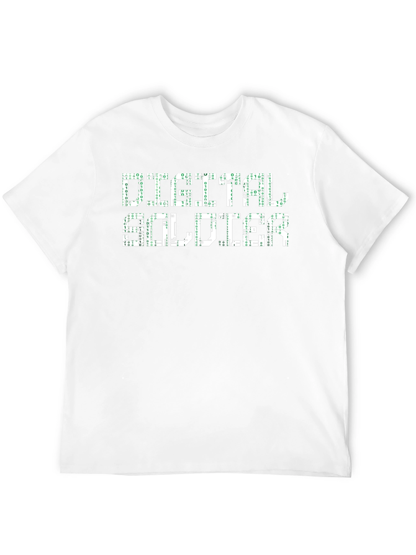 Digital Soldier Graphic Tee - Black