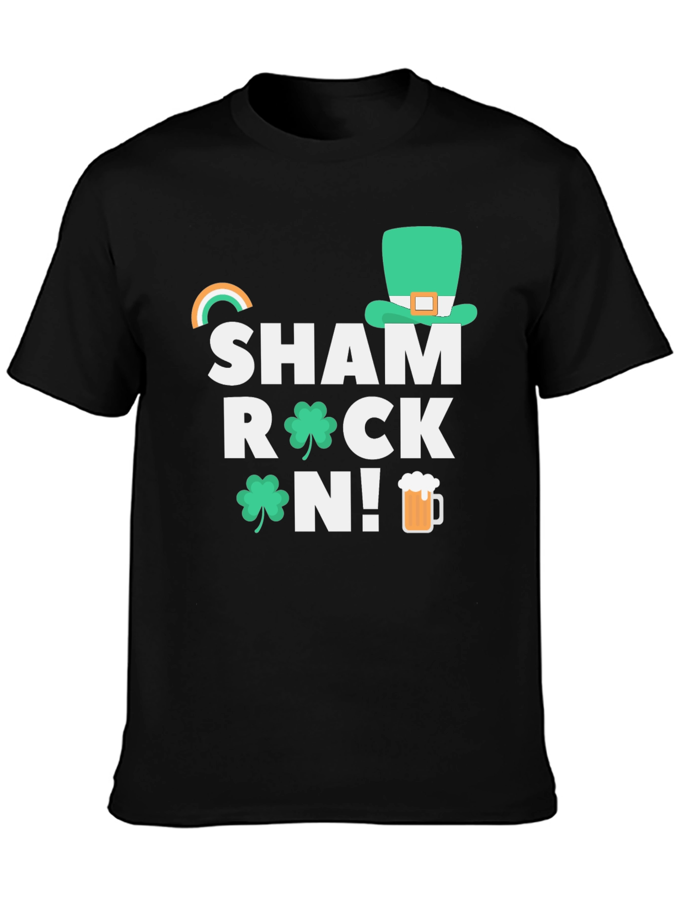 Shamrock On! St. Patricks Day Graphic Tee