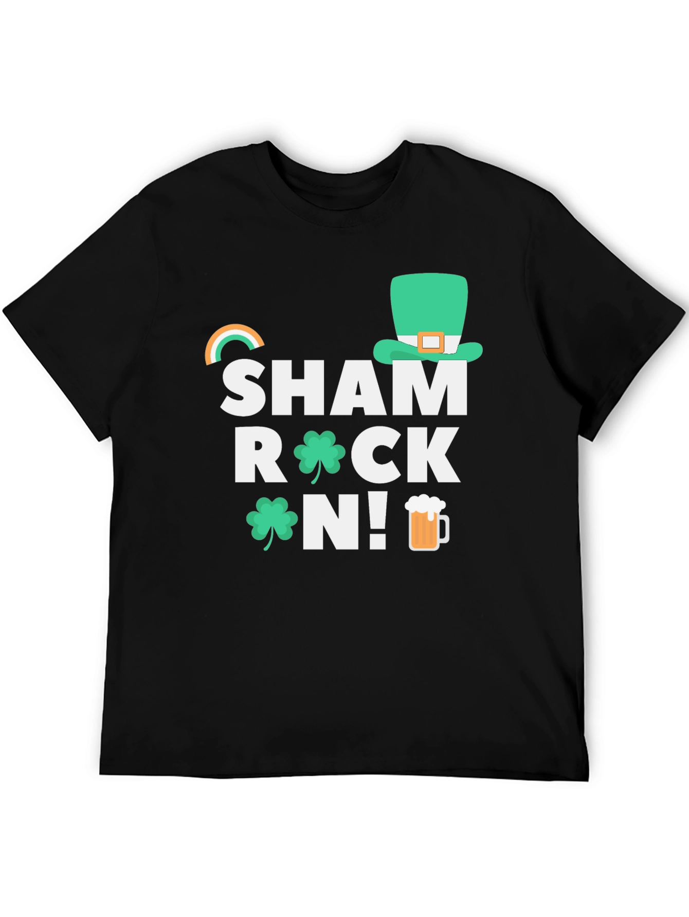 Shamrock On! St. Patricks Day Graphic Tee