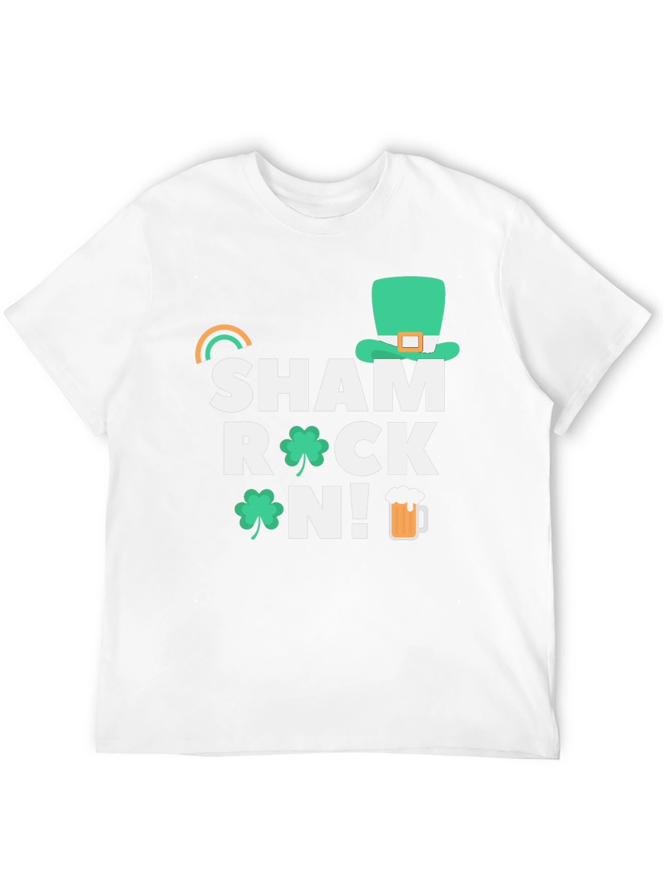 Shamrock On! St. Patricks Day Graphic Tee