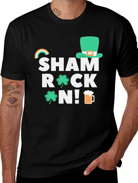 Shamrock On! St. Patricks Day Graphic Tee