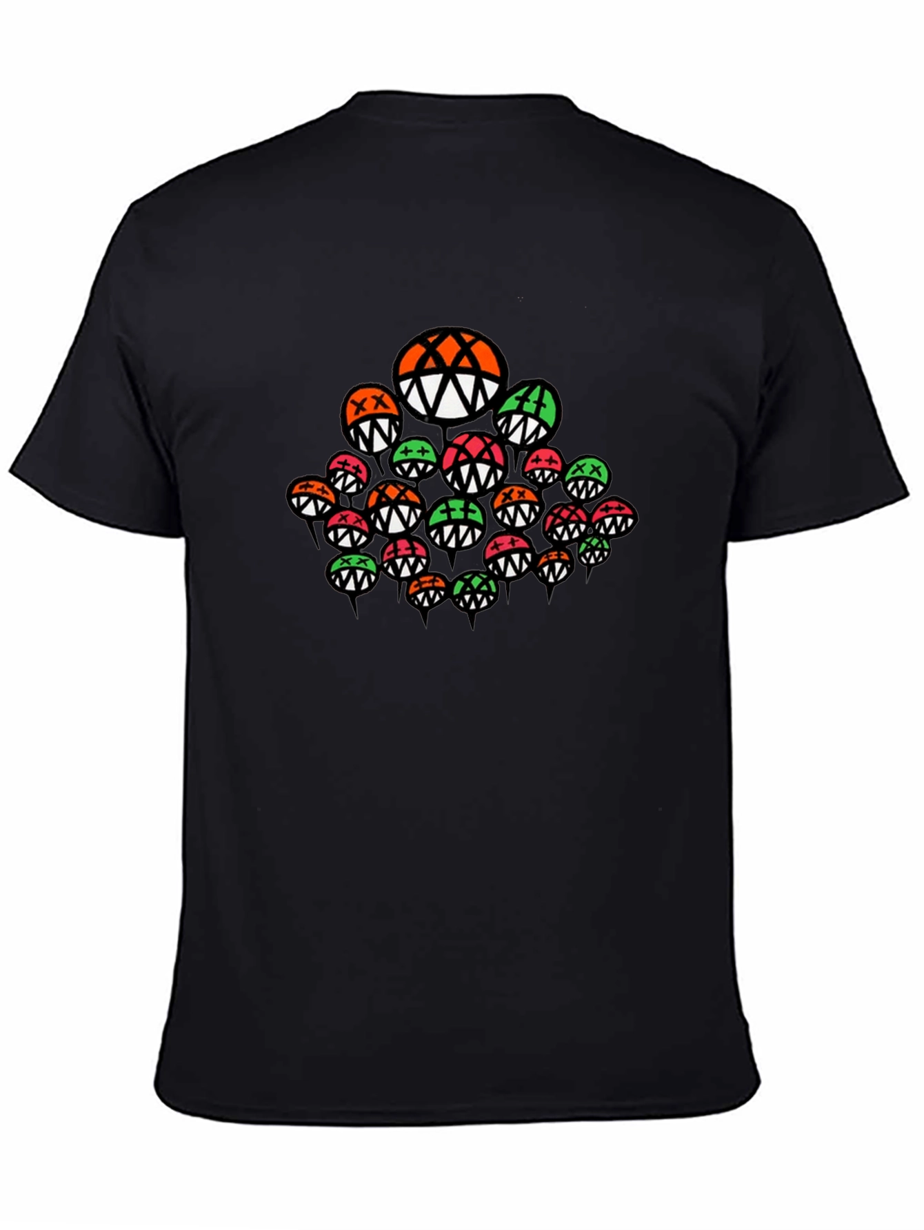 Unique Graphic Tee - Funky Monster Ball Design