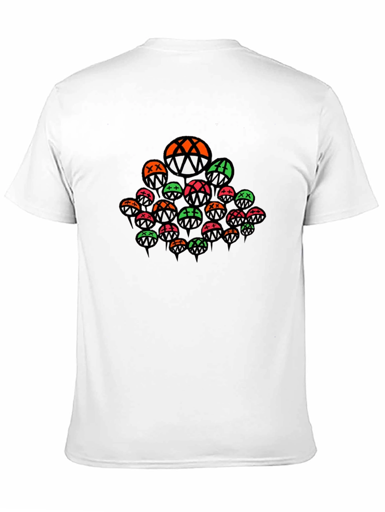 Unique Graphic Tee - Funky Monster Ball Design