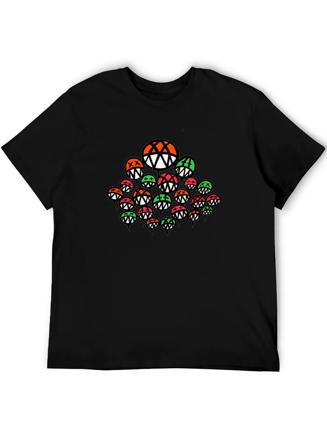 Unique Graphic Tee - Funky Monster Ball Design