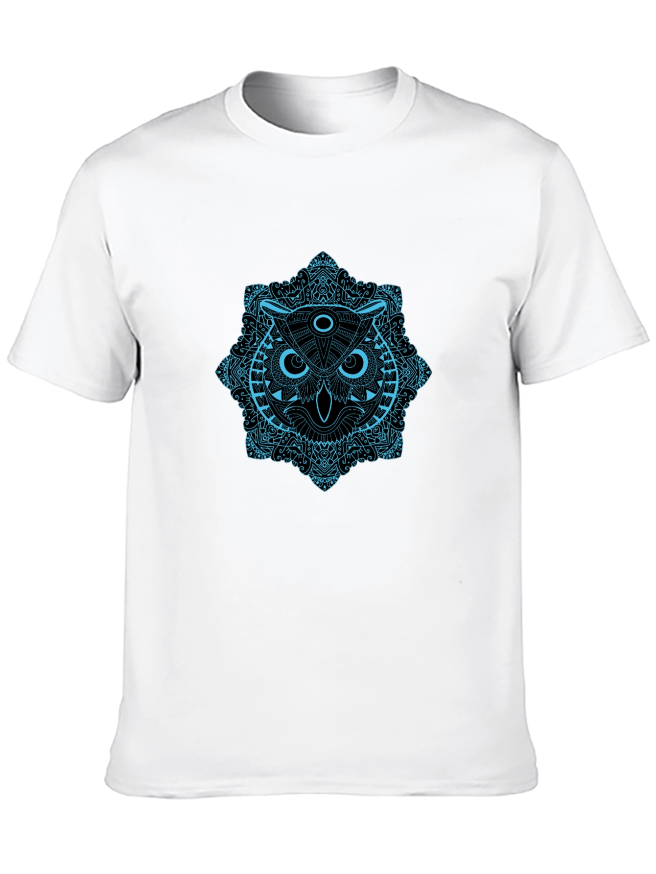 Owl Mandala T-Shirt - Stylish Graphic Tee
