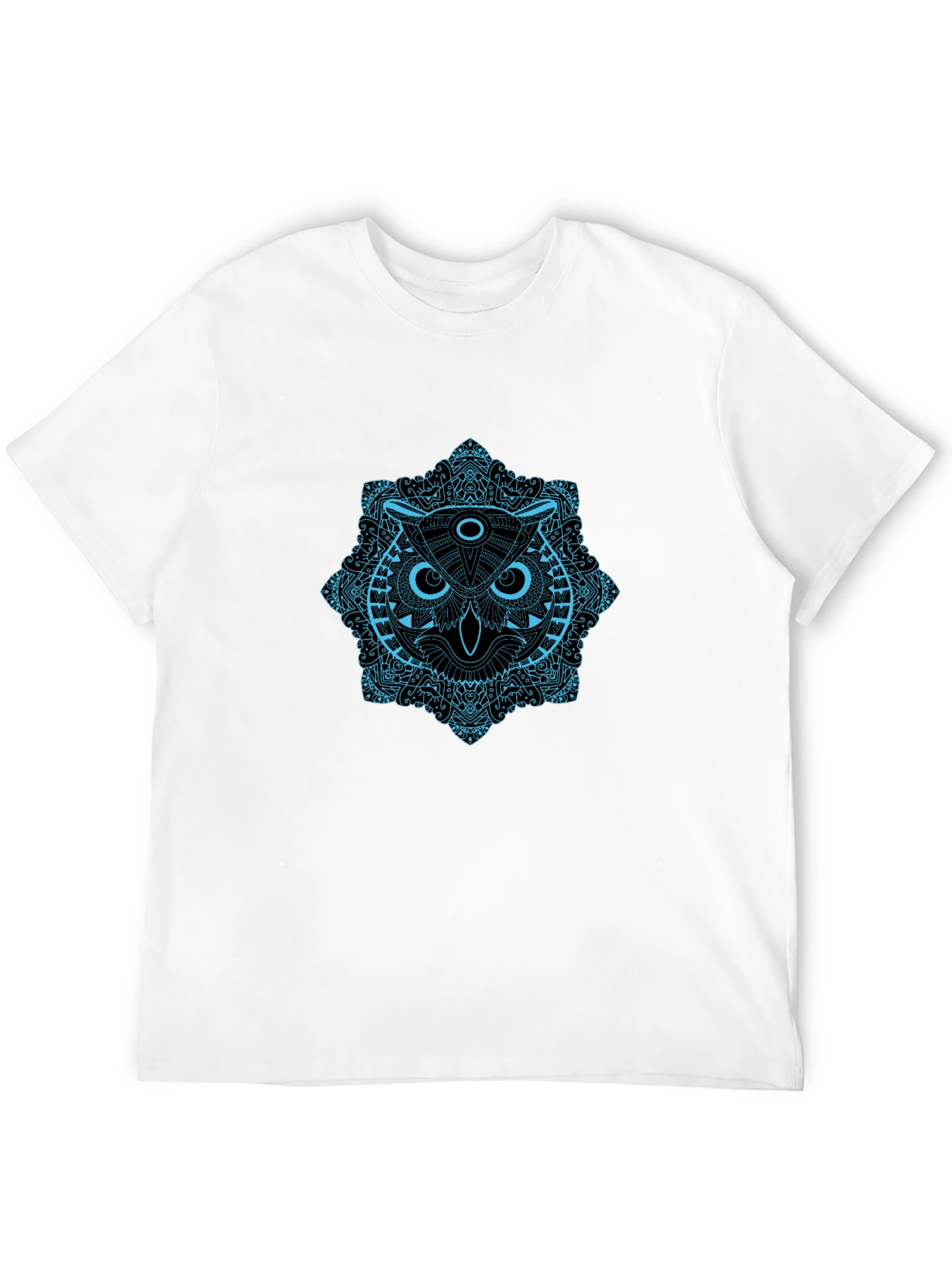 Owl Mandala T-Shirt - Stylish Graphic Tee