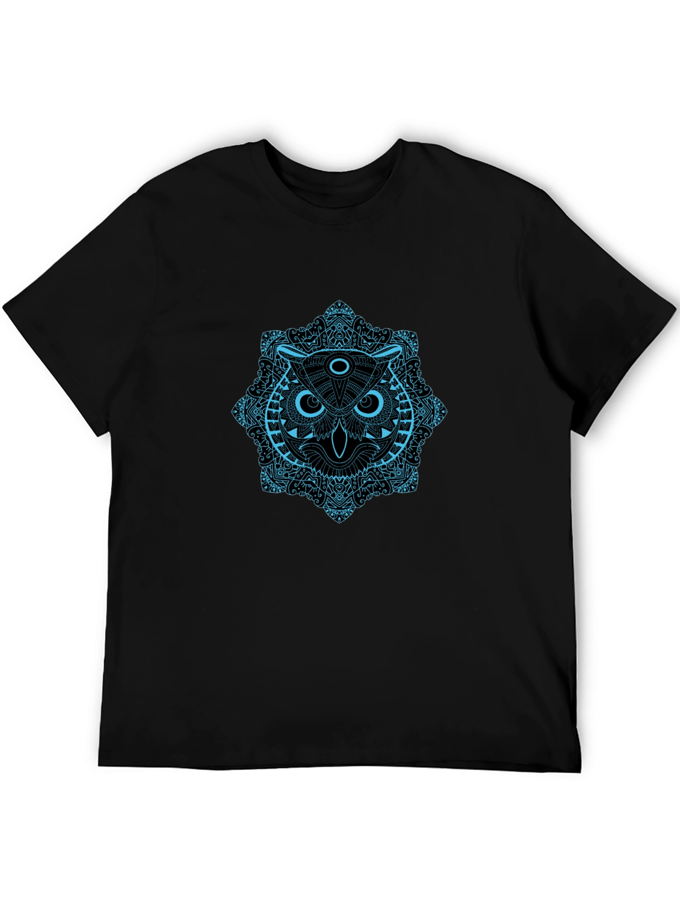 Owl Mandala T-Shirt - Stylish Graphic Tee
