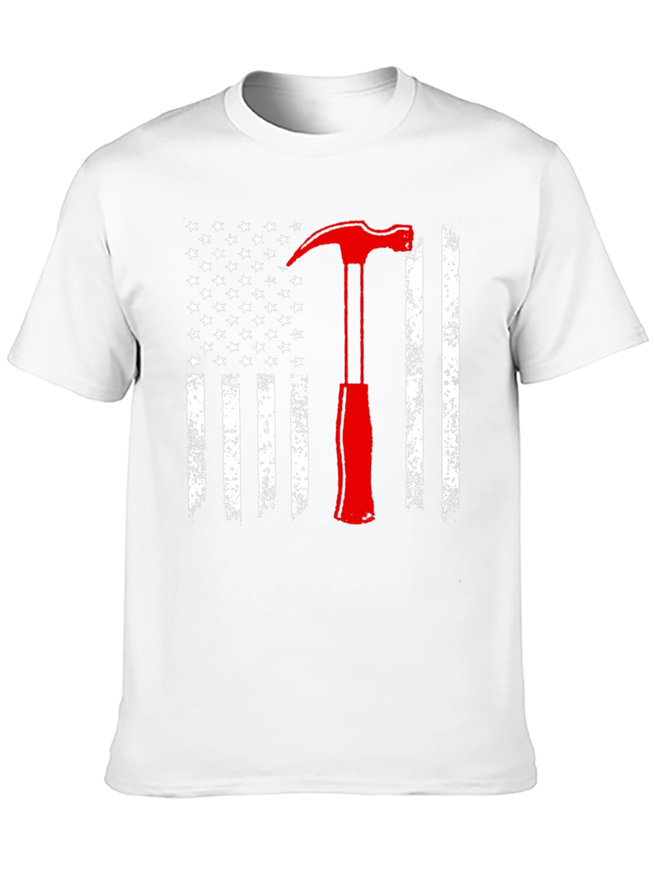 Patriotic Hammer Graphic T-Shirt