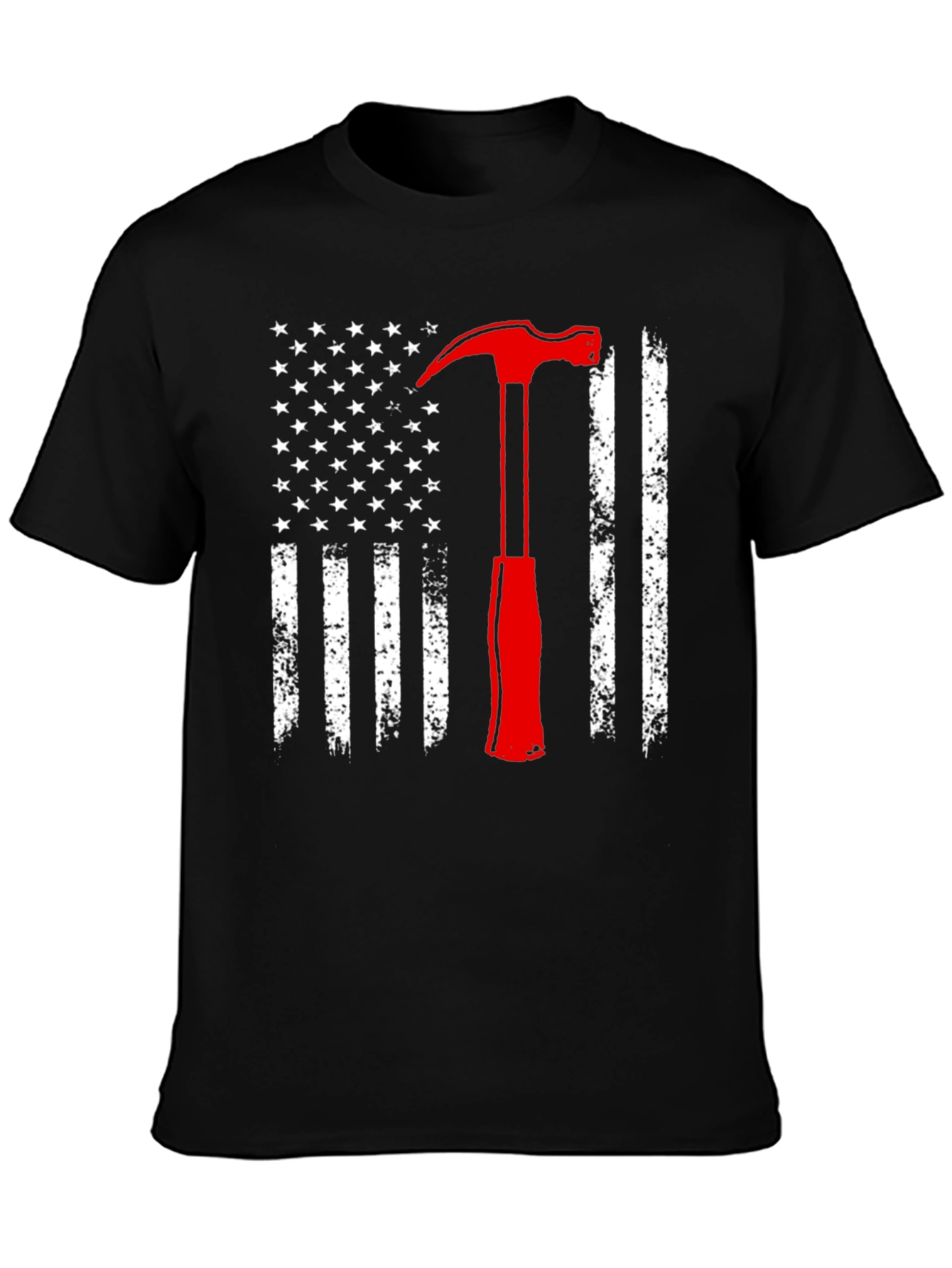 Patriotic Hammer Graphic T-Shirt