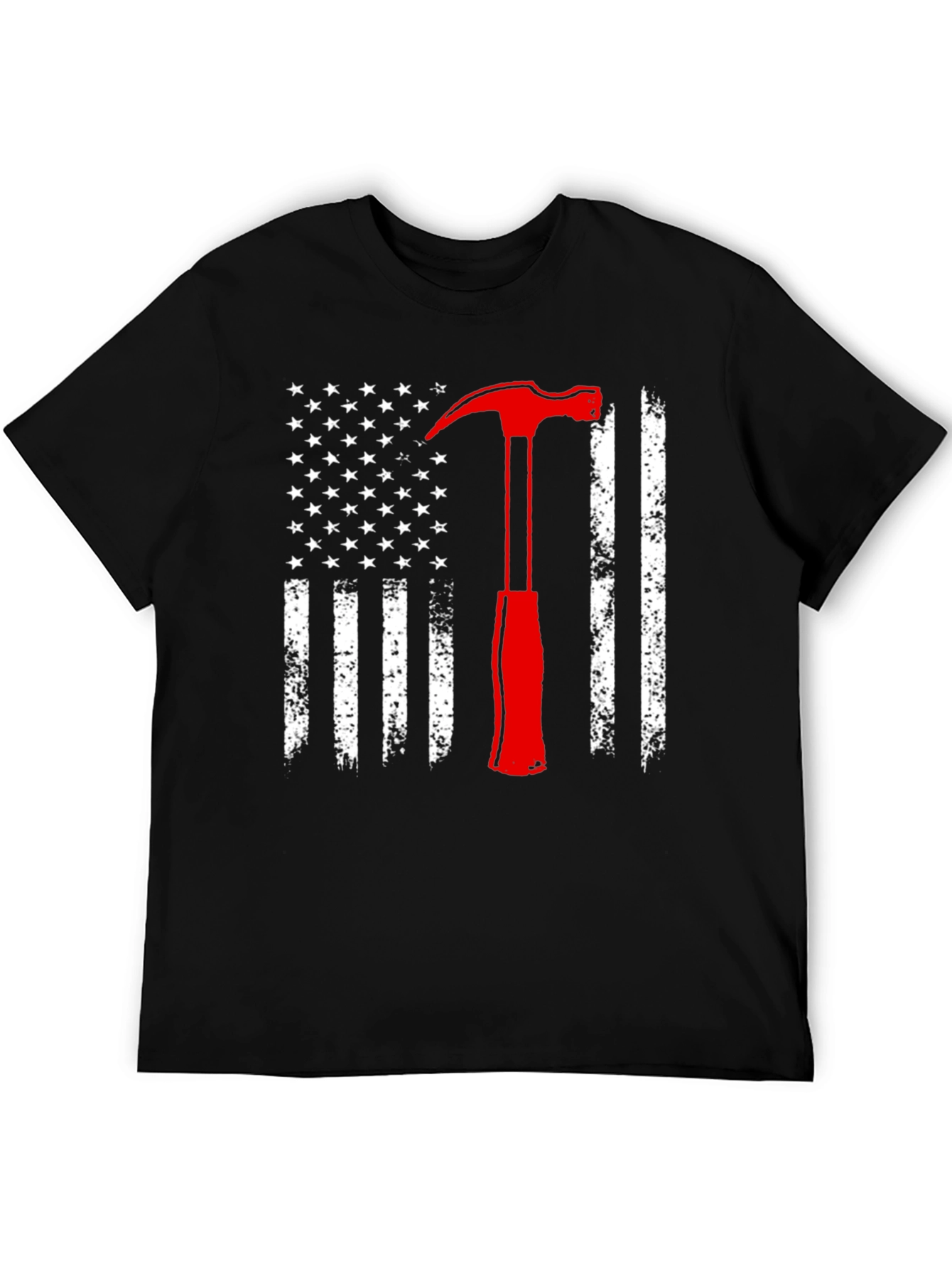 Patriotic Hammer Graphic T-Shirt