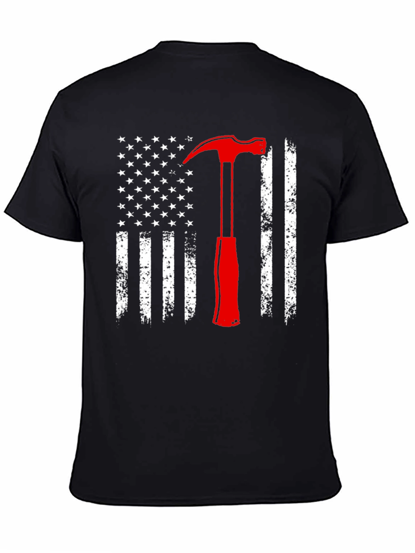 Patriotic Hammer Graphic T-Shirt