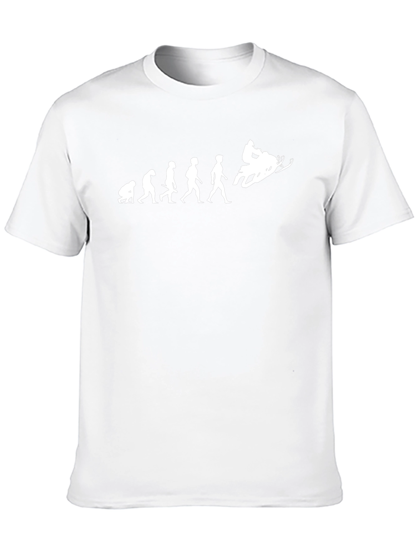 Evolution Snowmobile T-Shirt - Black