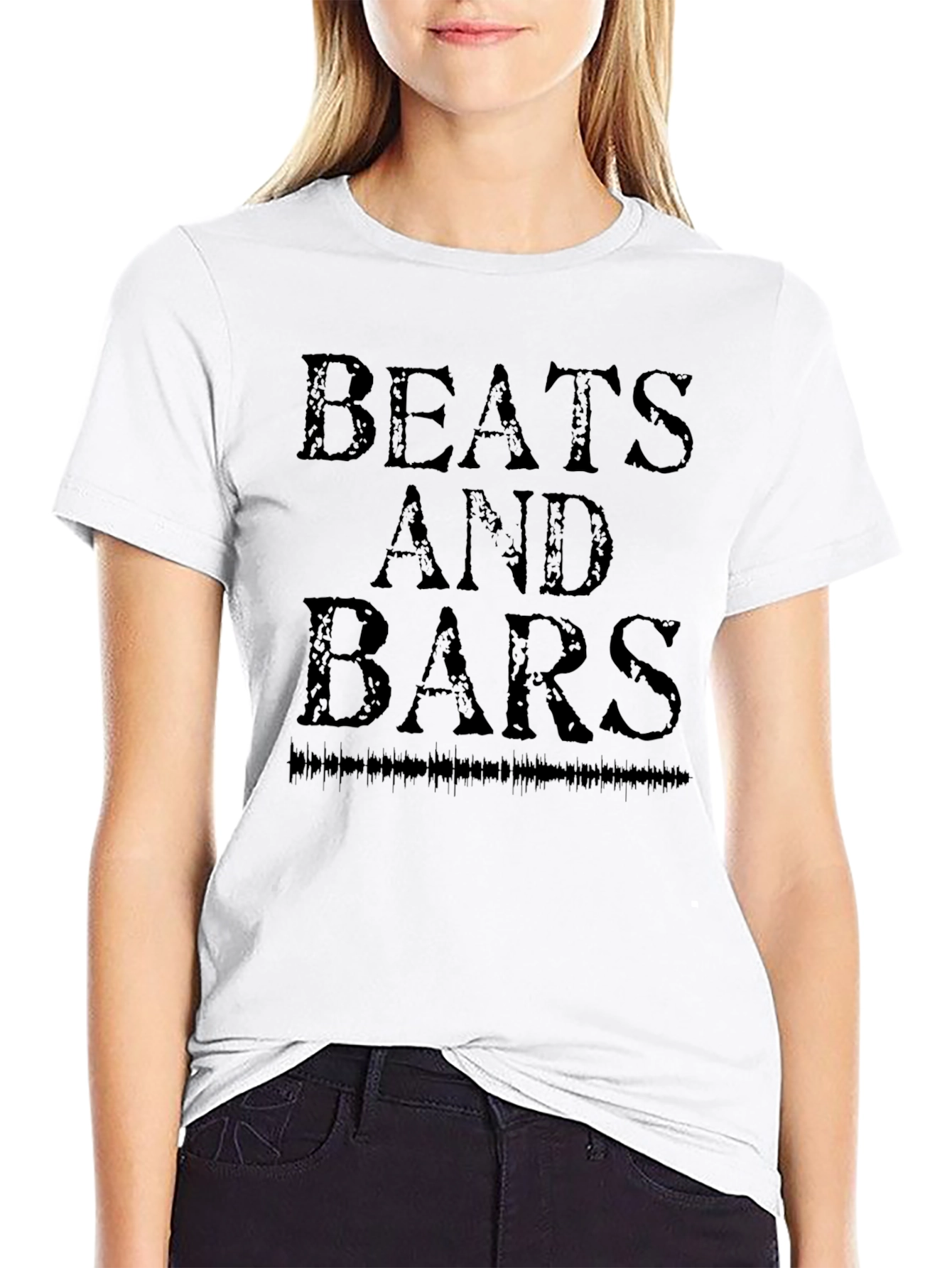 Beats and Bars Graphic T-Shirt - Music Lover Tee