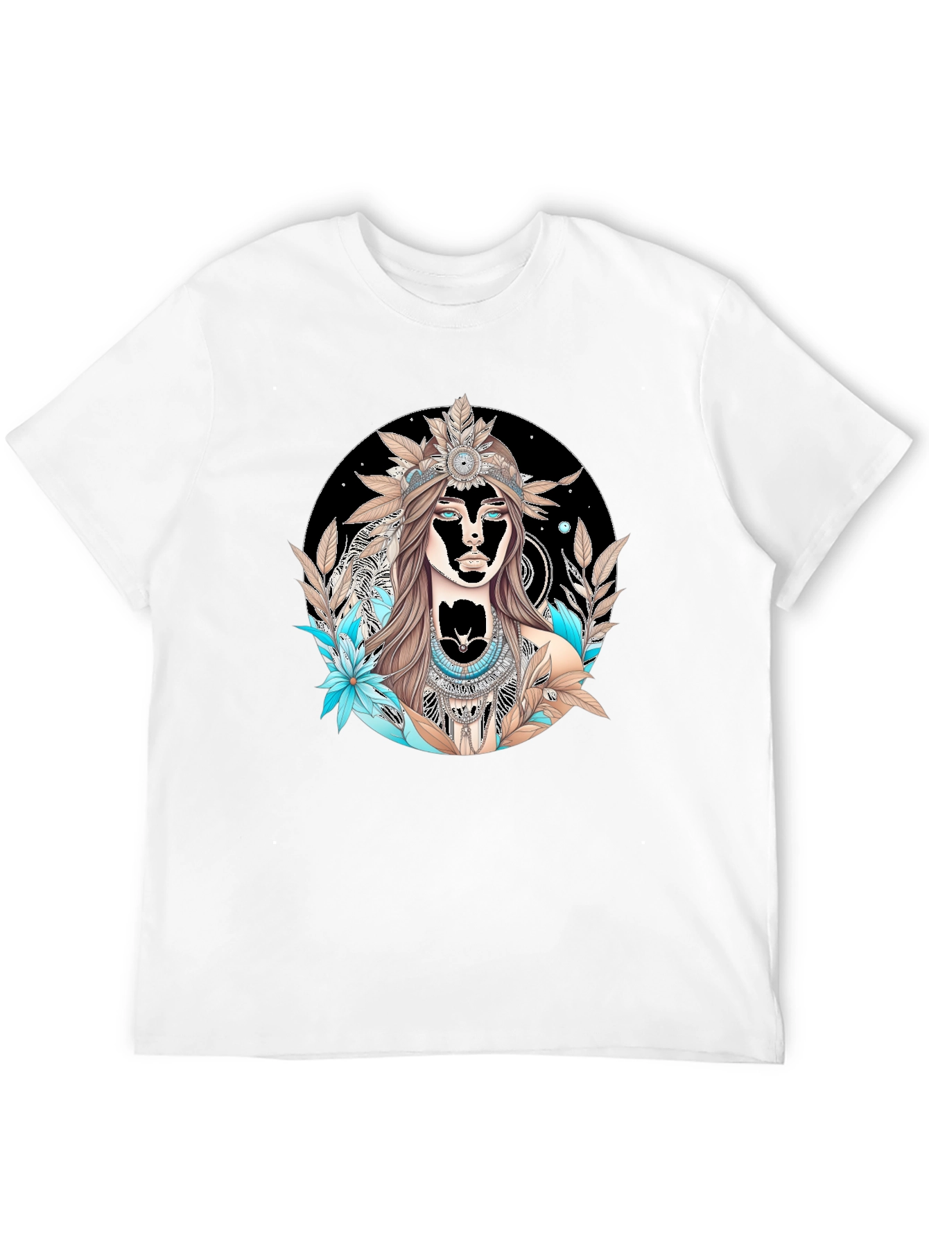 Mystic Woman Graphic T-Shirt - Black