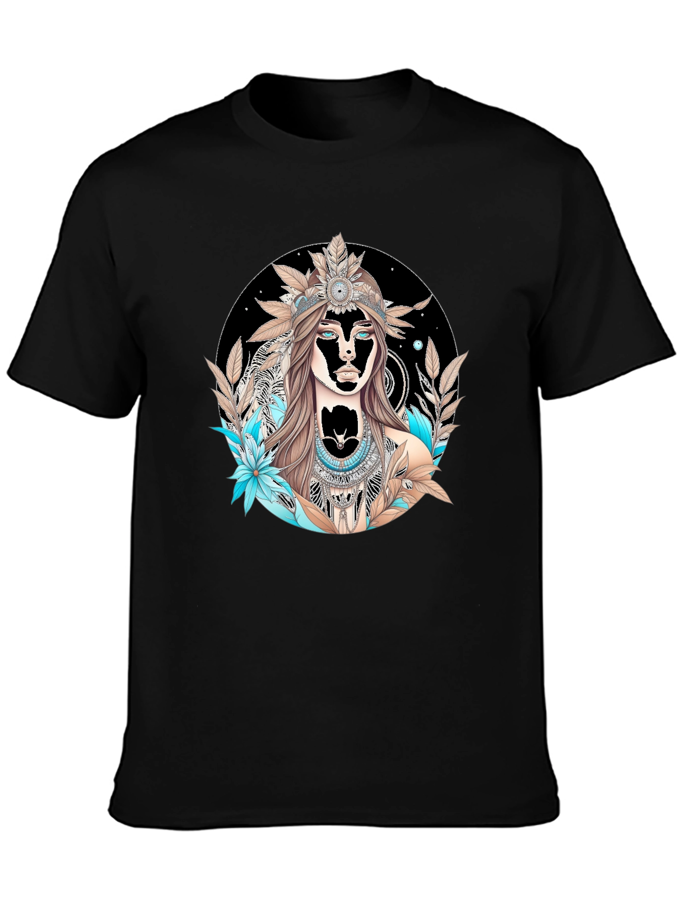 Mystic Woman Graphic T-Shirt - Black