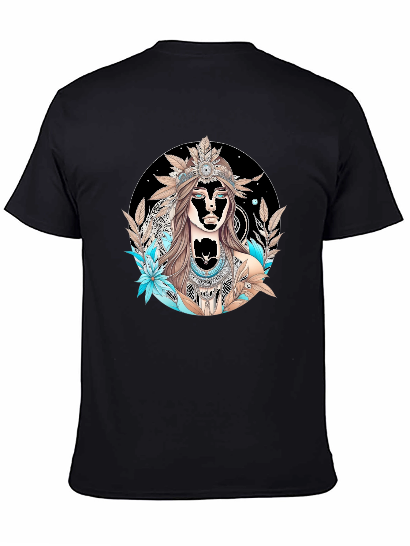 Mystic Woman Graphic T-Shirt - Black