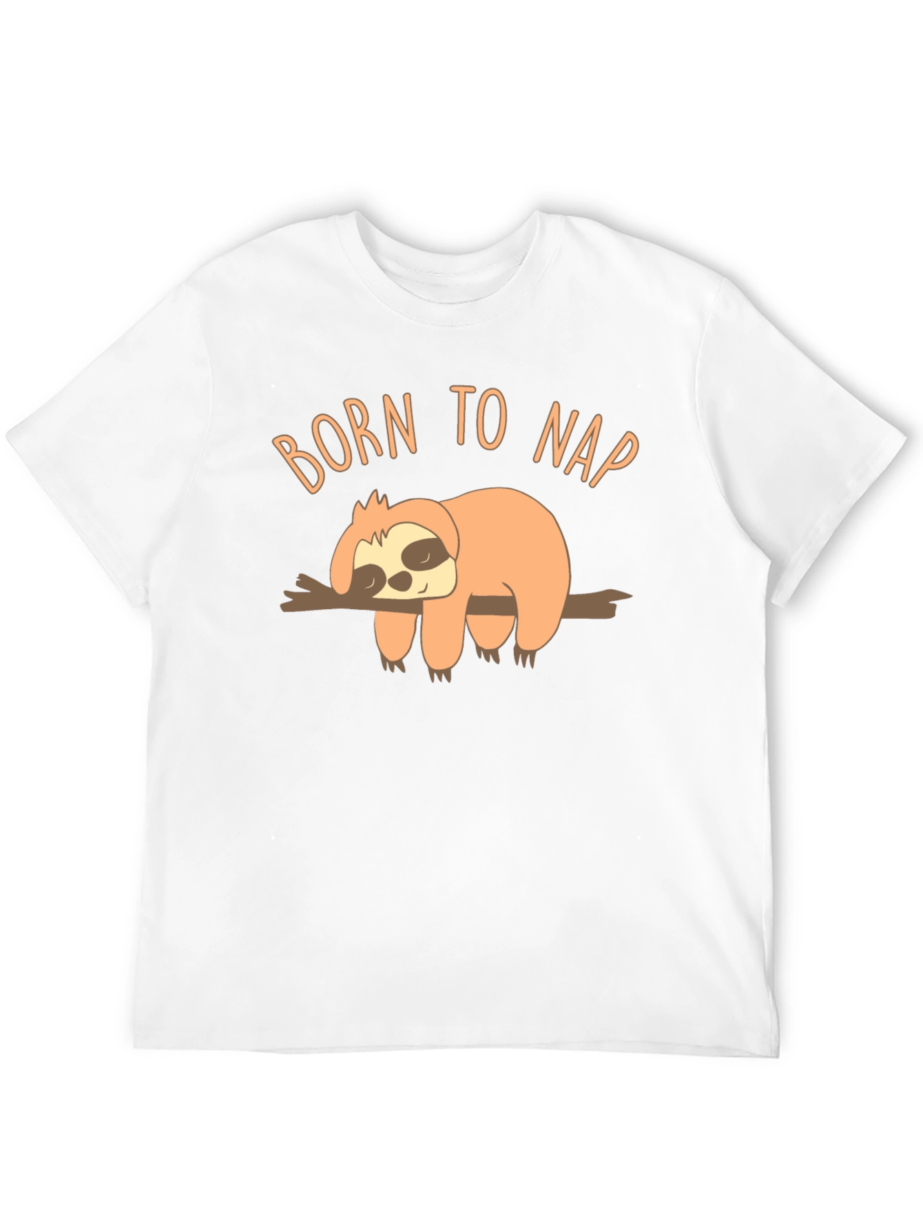 Born to Nap Sloth Graphic T-Shirt