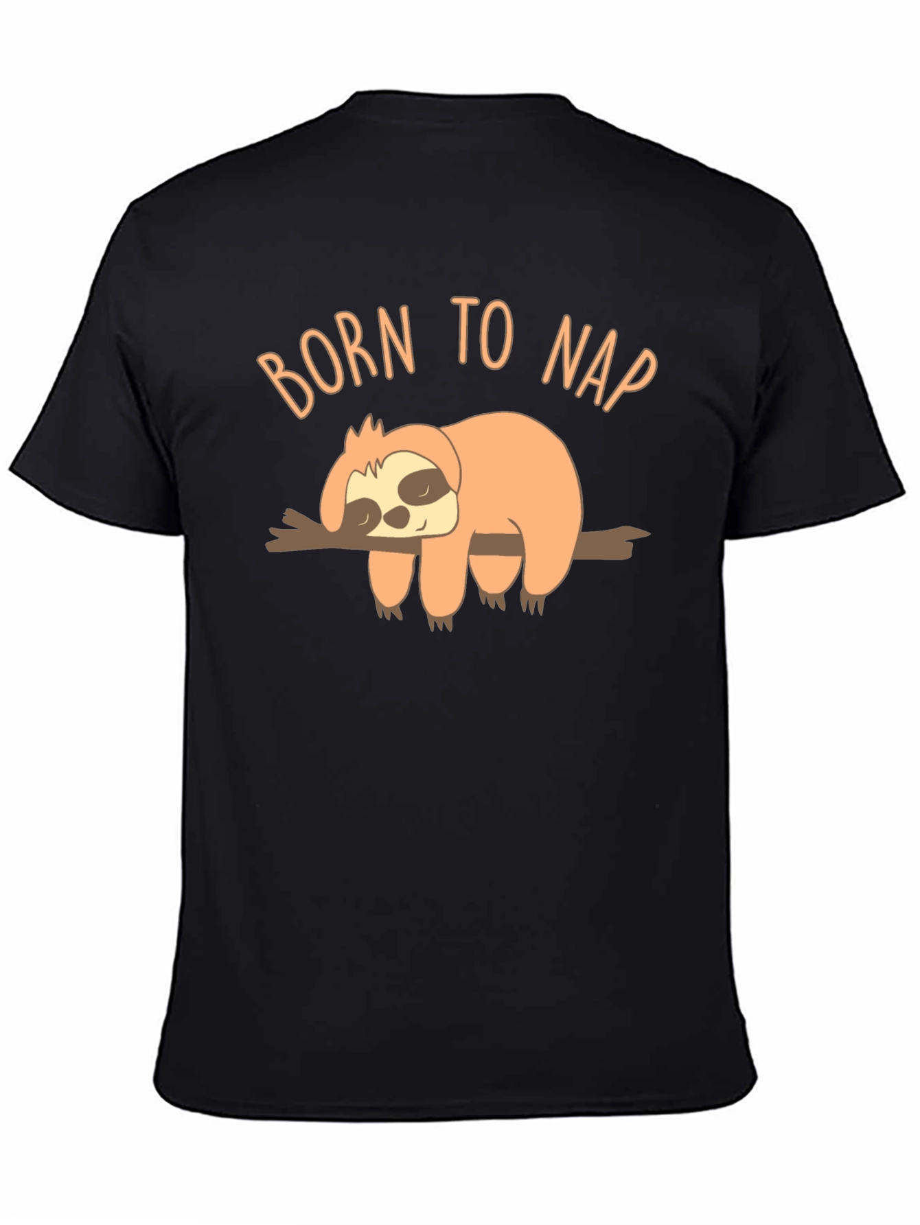 Born to Nap Sloth Graphic T-Shirt