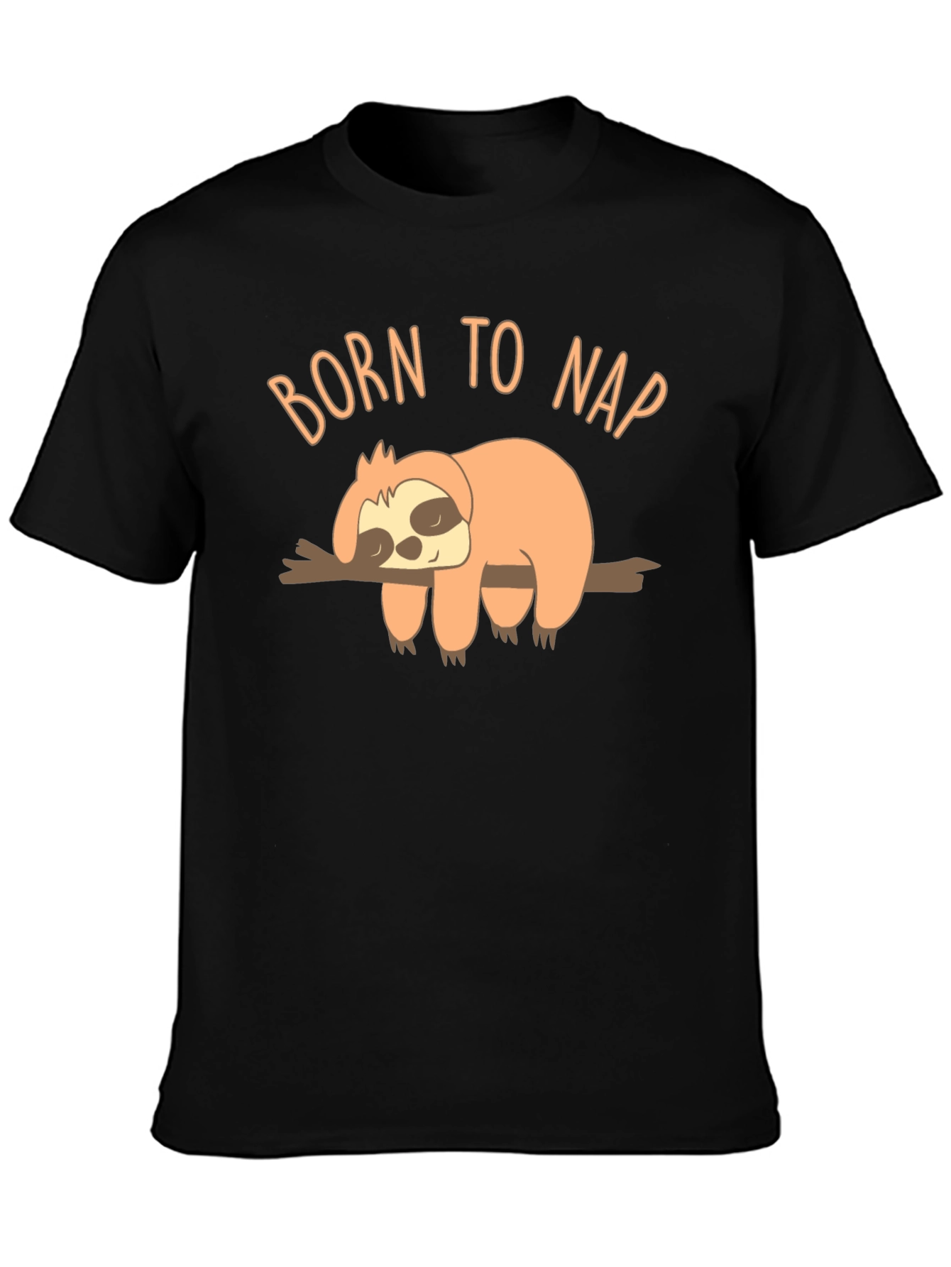 Born to Nap Sloth Graphic T-Shirt