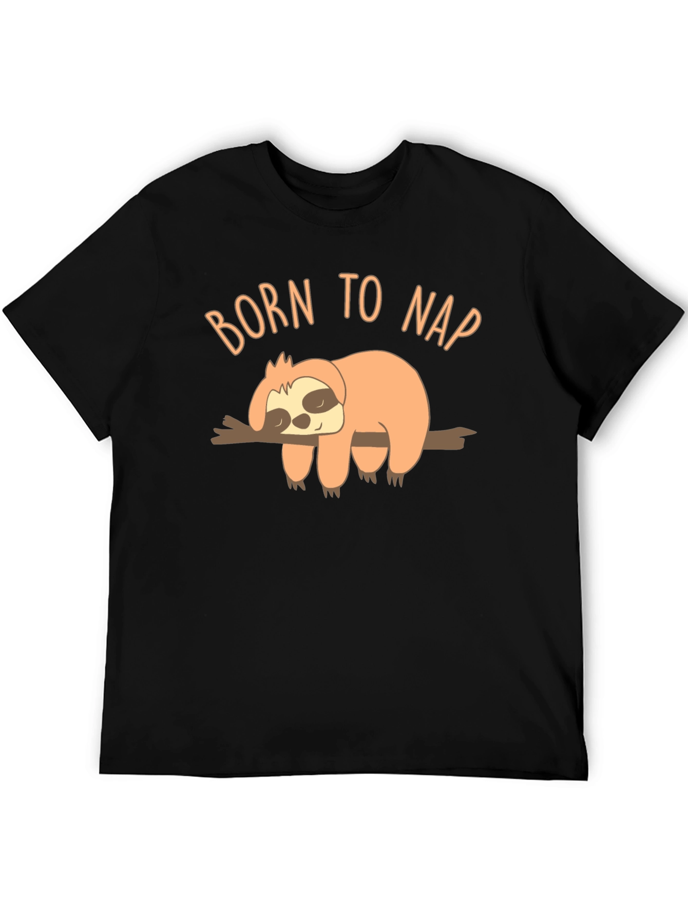 Born to Nap Sloth Graphic T-Shirt