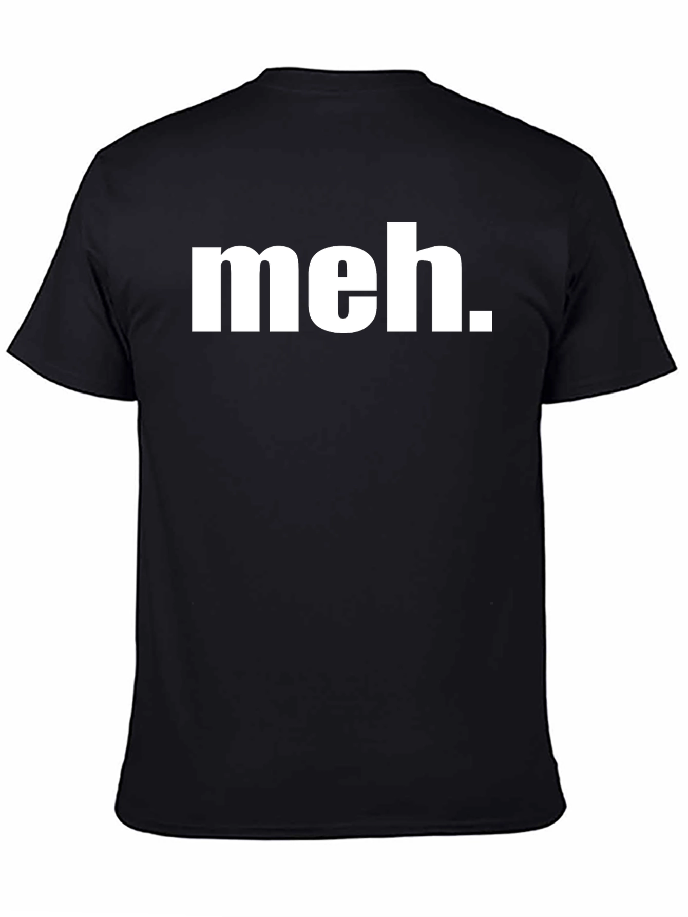 Meh Graphic T-Shirt - Casual Style
