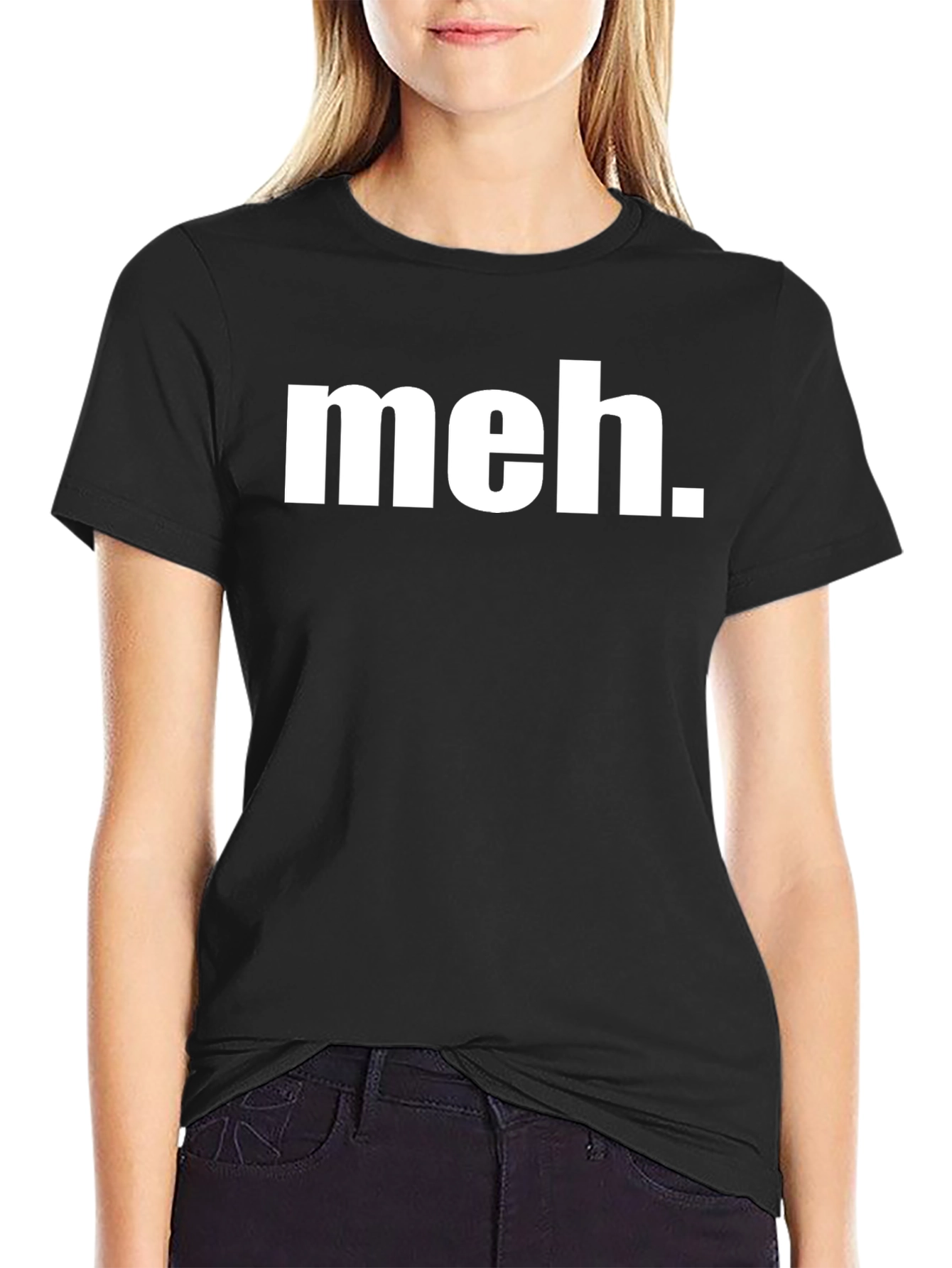 Meh Graphic T-Shirt - Casual Style