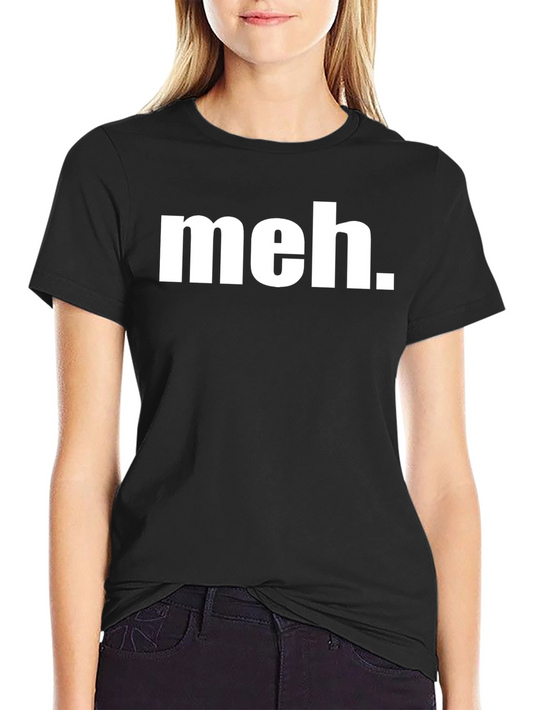 Meh Graphic T-Shirt - Casual Style