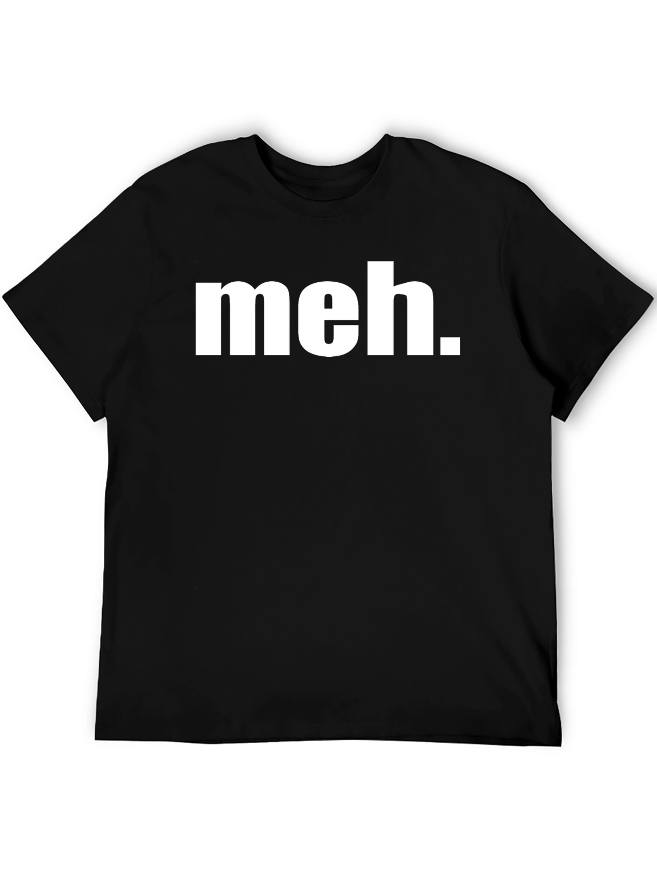 Meh Graphic T-Shirt - Casual Style