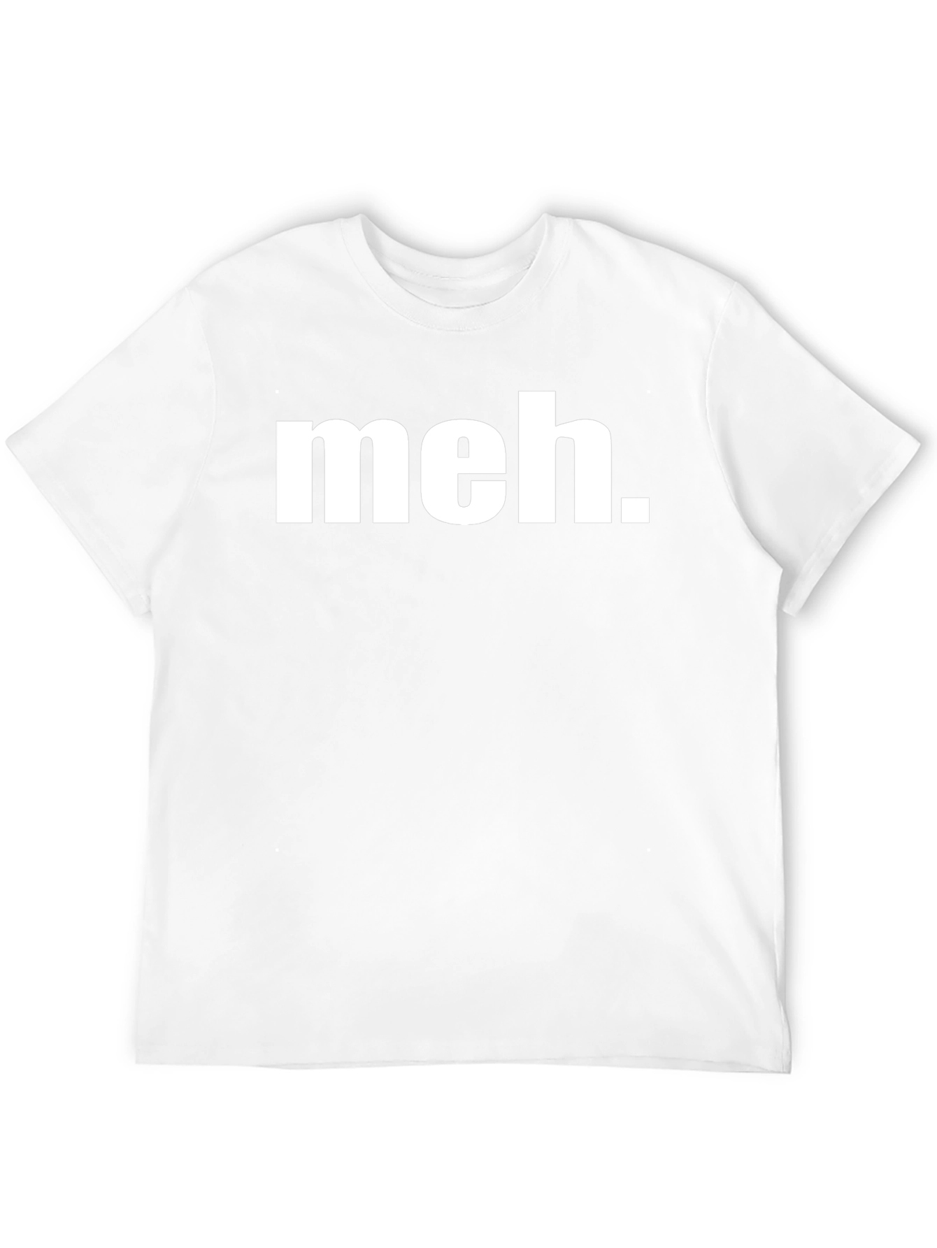 Meh Graphic T-Shirt - Casual Style