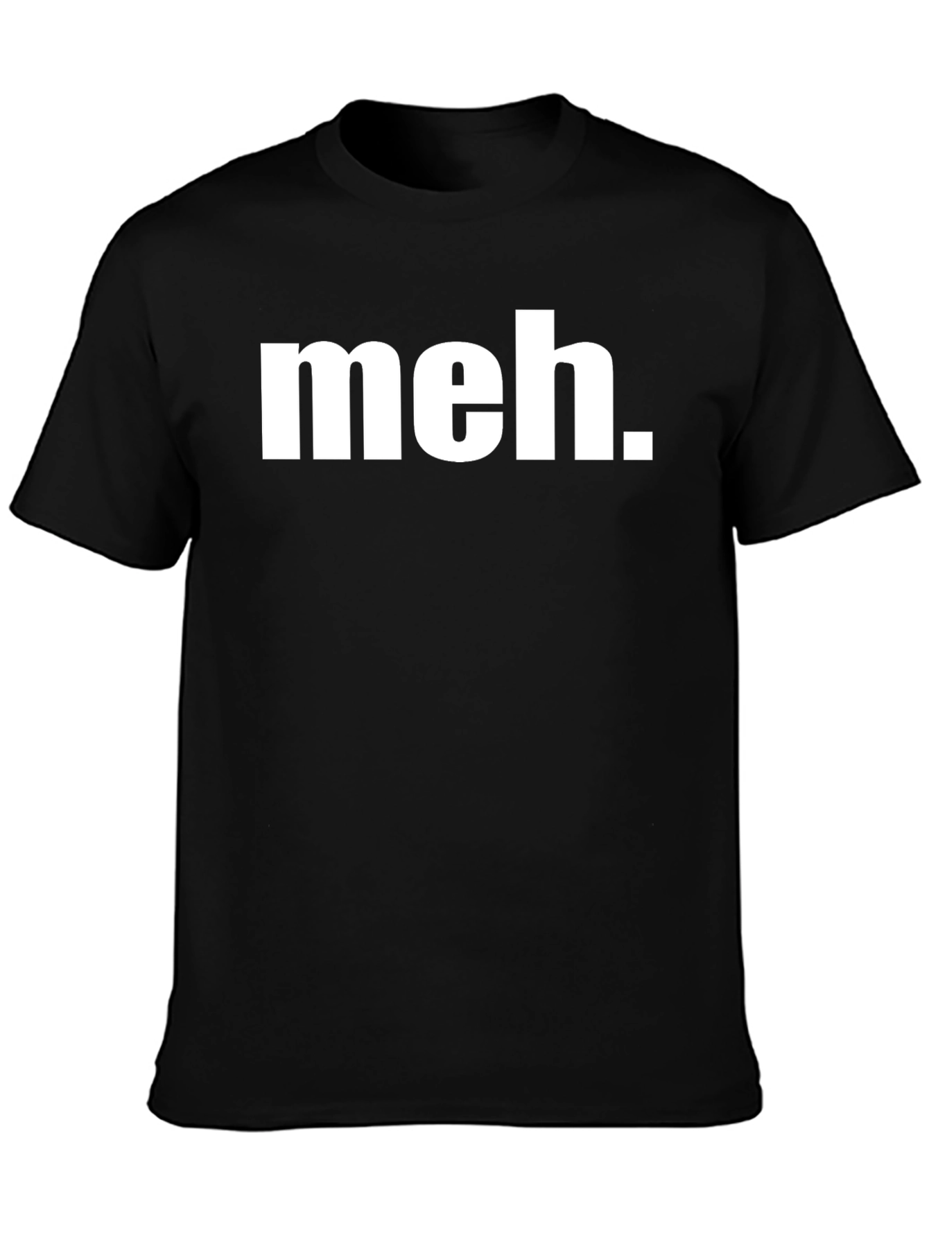 Meh Graphic T-Shirt - Casual Style