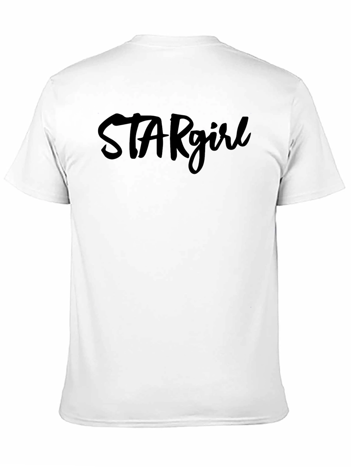 STARgirl Black Graphic Tee Casual Fashion