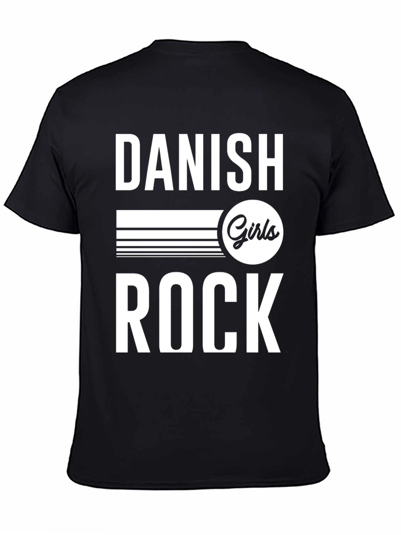 Danish Girls Rock T-Shirt - Black