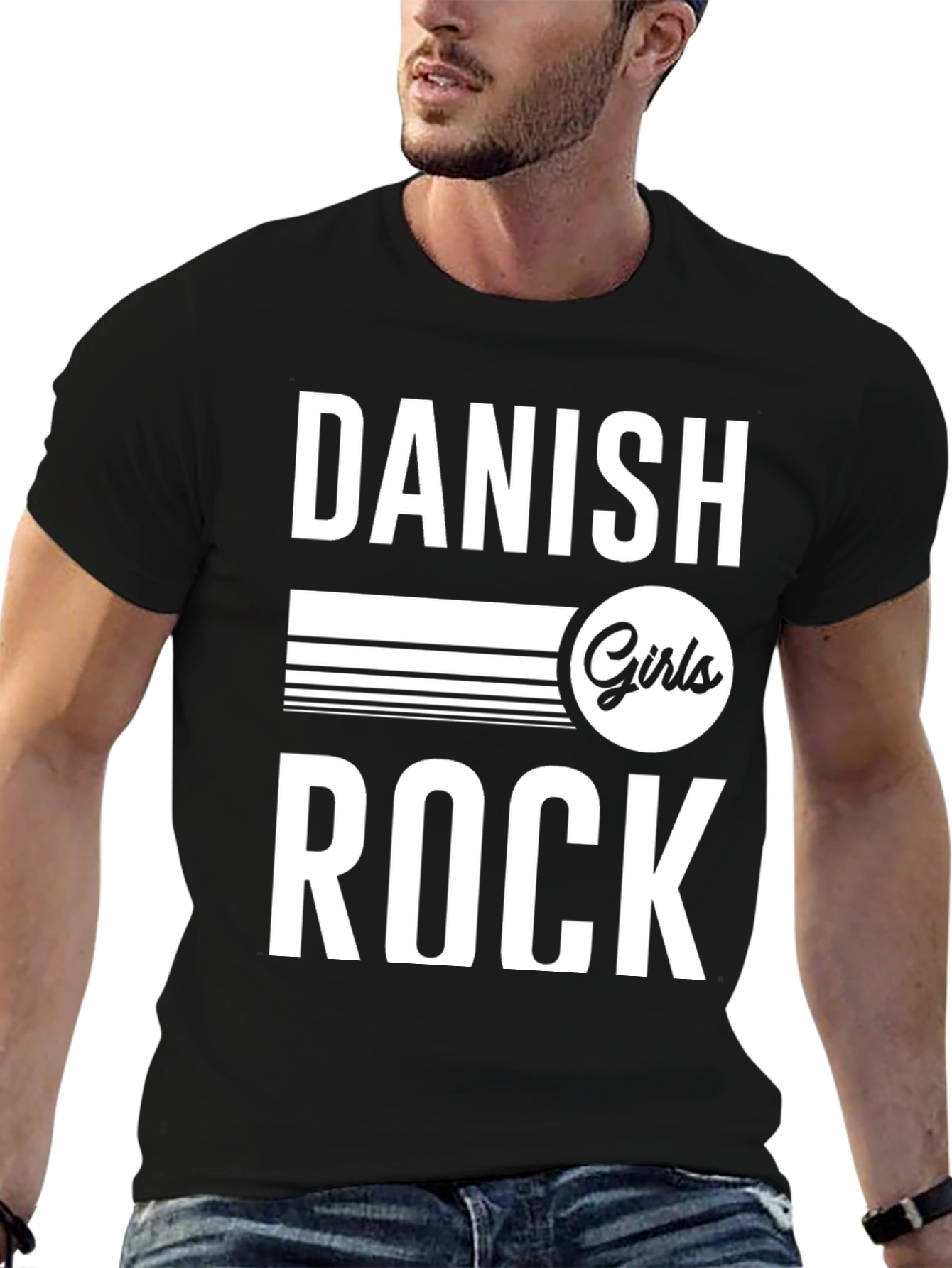 Danish Girls Rock T-Shirt - Black