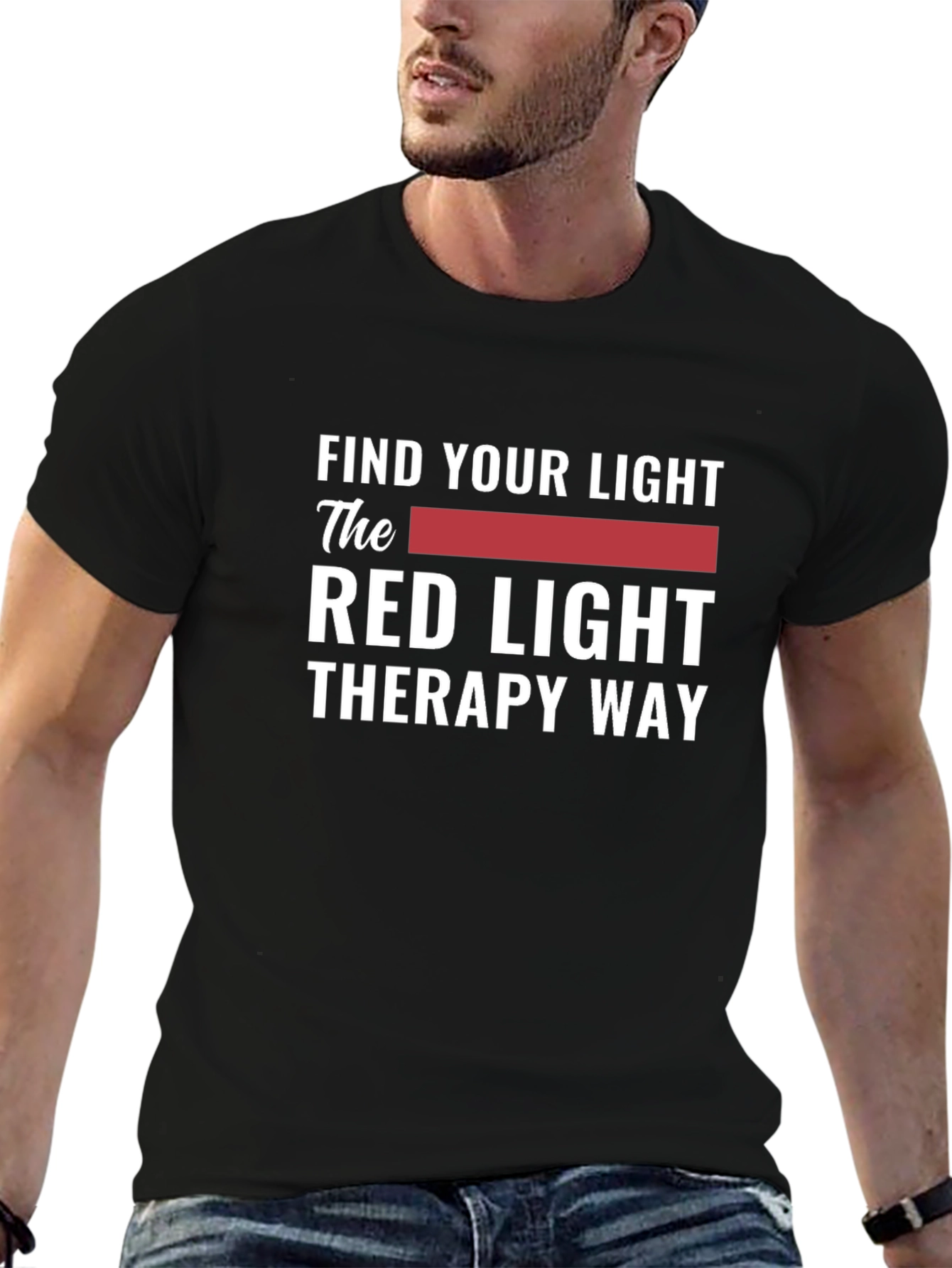 Find Your Light Red Light Therapy T-Shirt
