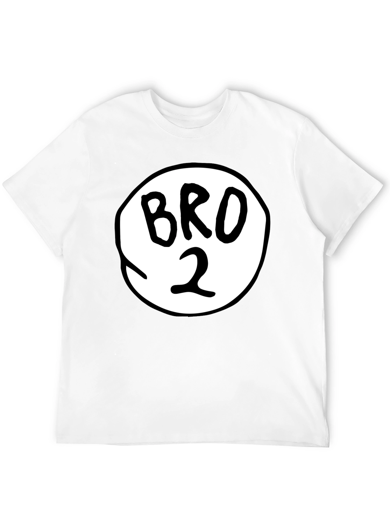 Bro 2 Black Graphic Tee