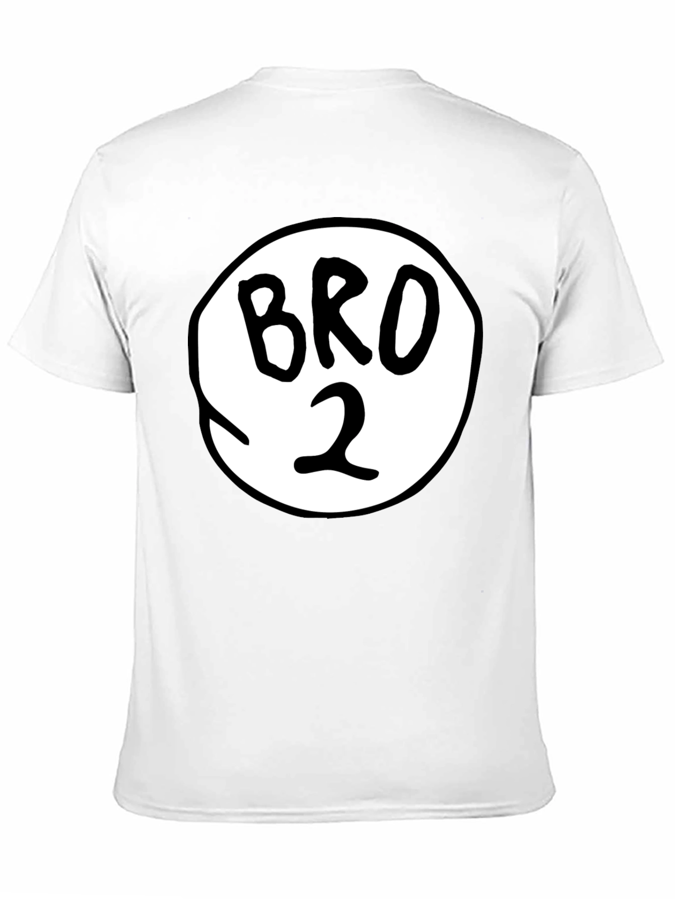 Bro 2 Black Graphic Tee