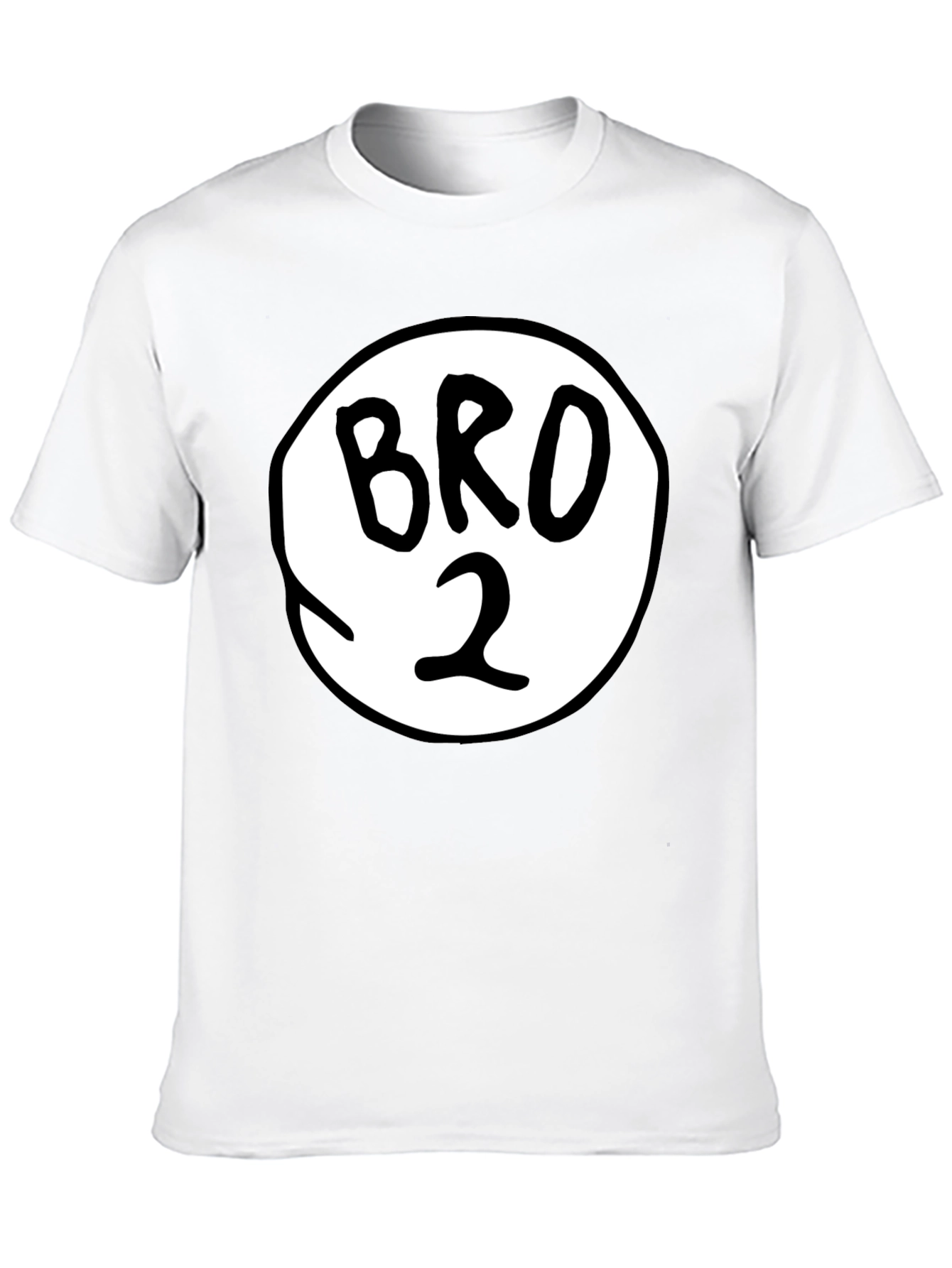 Bro 2 Black Graphic Tee