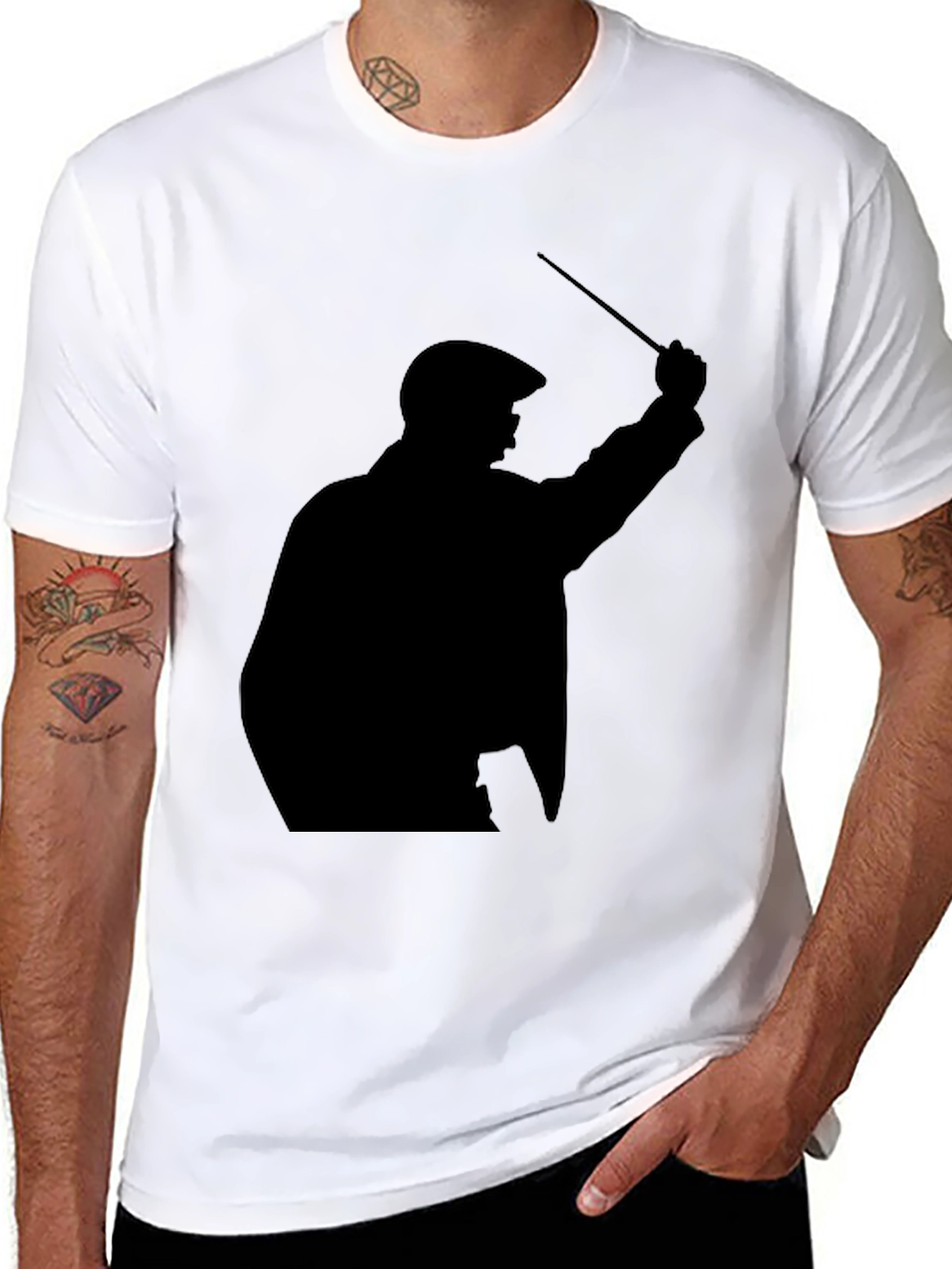 Peaky Blinders Silhouette Black T-Shirt