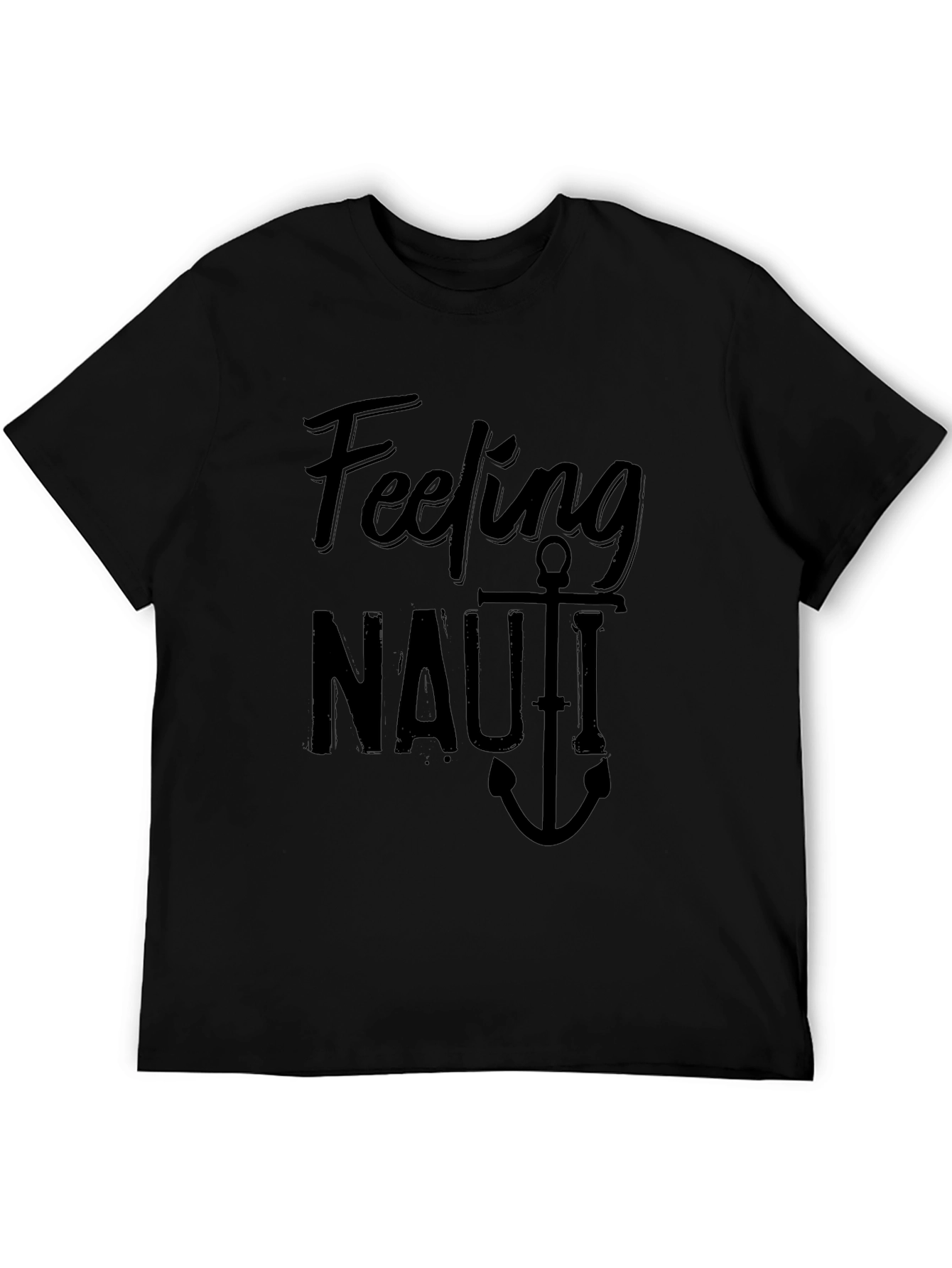 Feeling Nauti Anchor Graphic T-Shirt