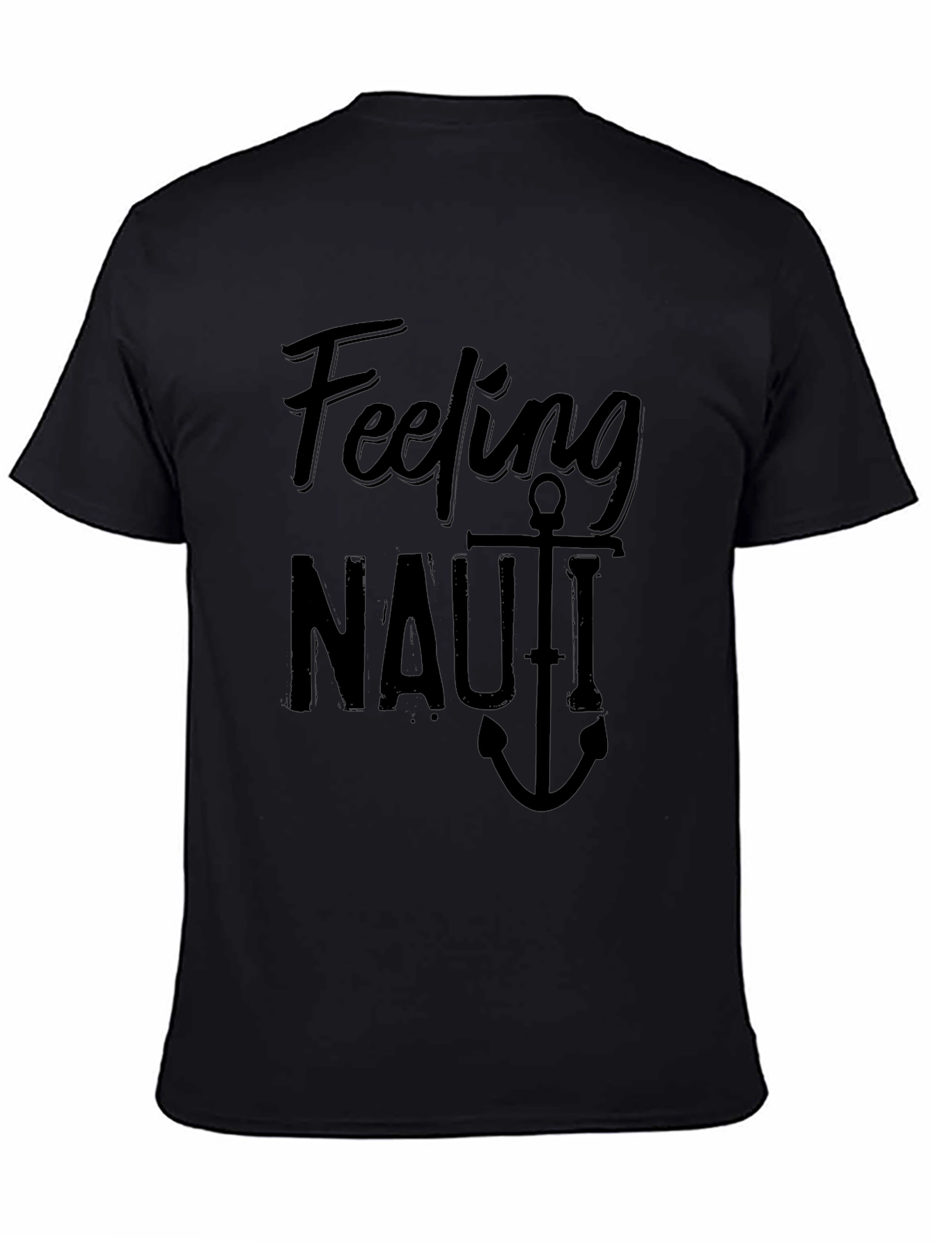Feeling Nauti Anchor Graphic T-Shirt