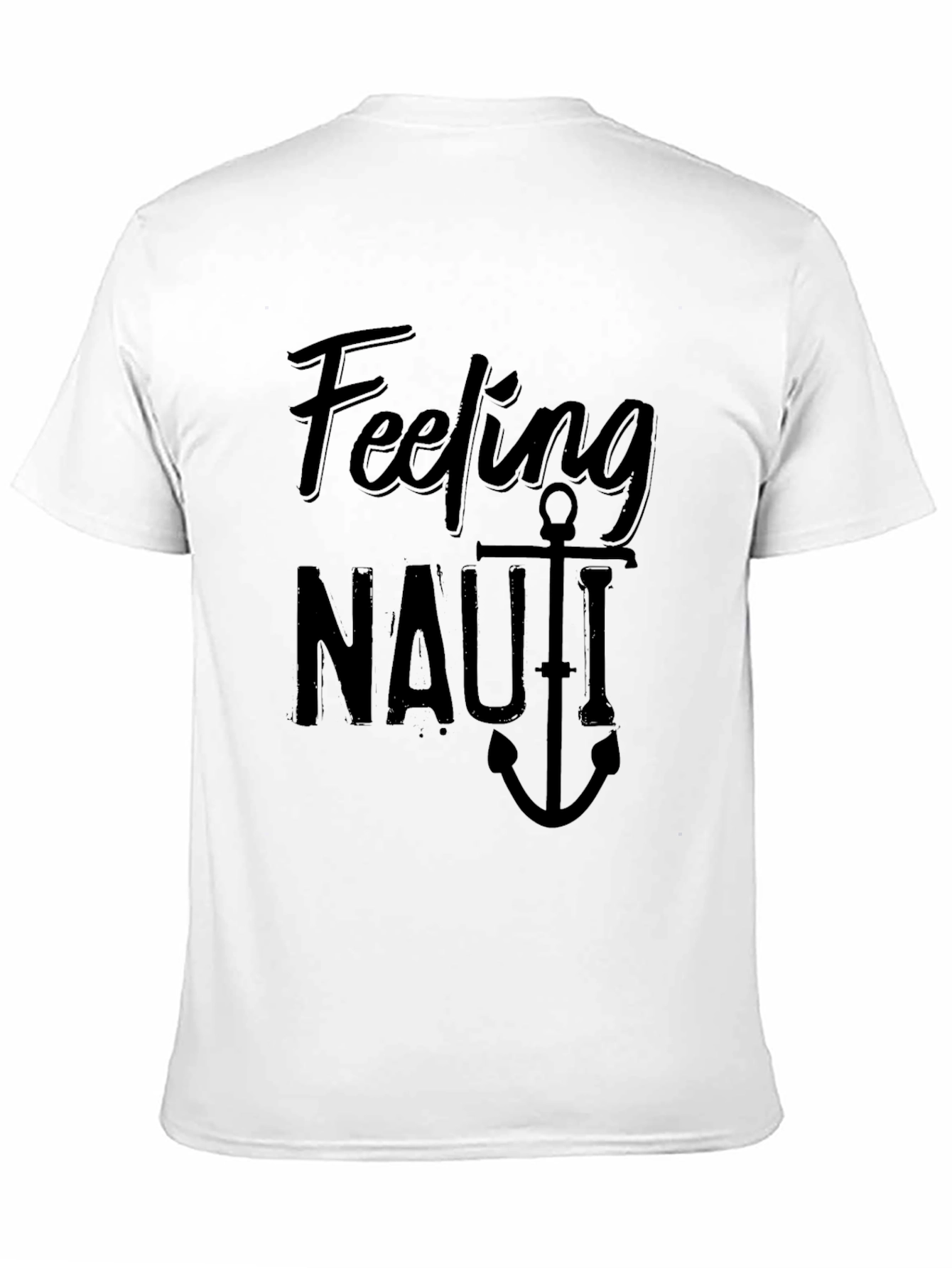 Feeling Nauti Anchor Graphic T-Shirt