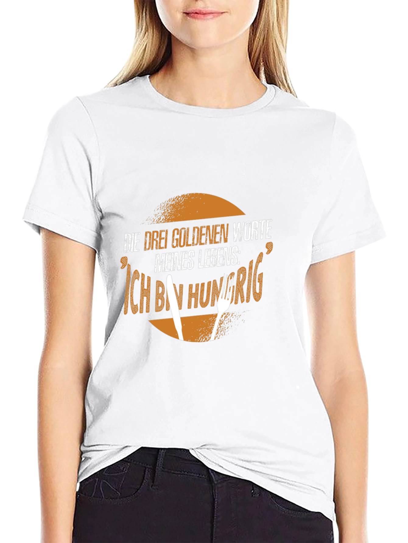 Ich Bin Hungrig T-Shirt - German Hunger Slogan Tee