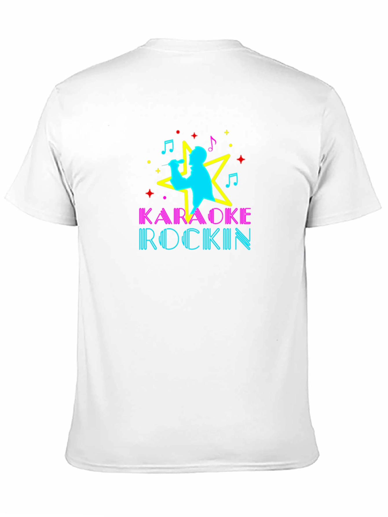Karaoke Rockin Black Graphic Tee
