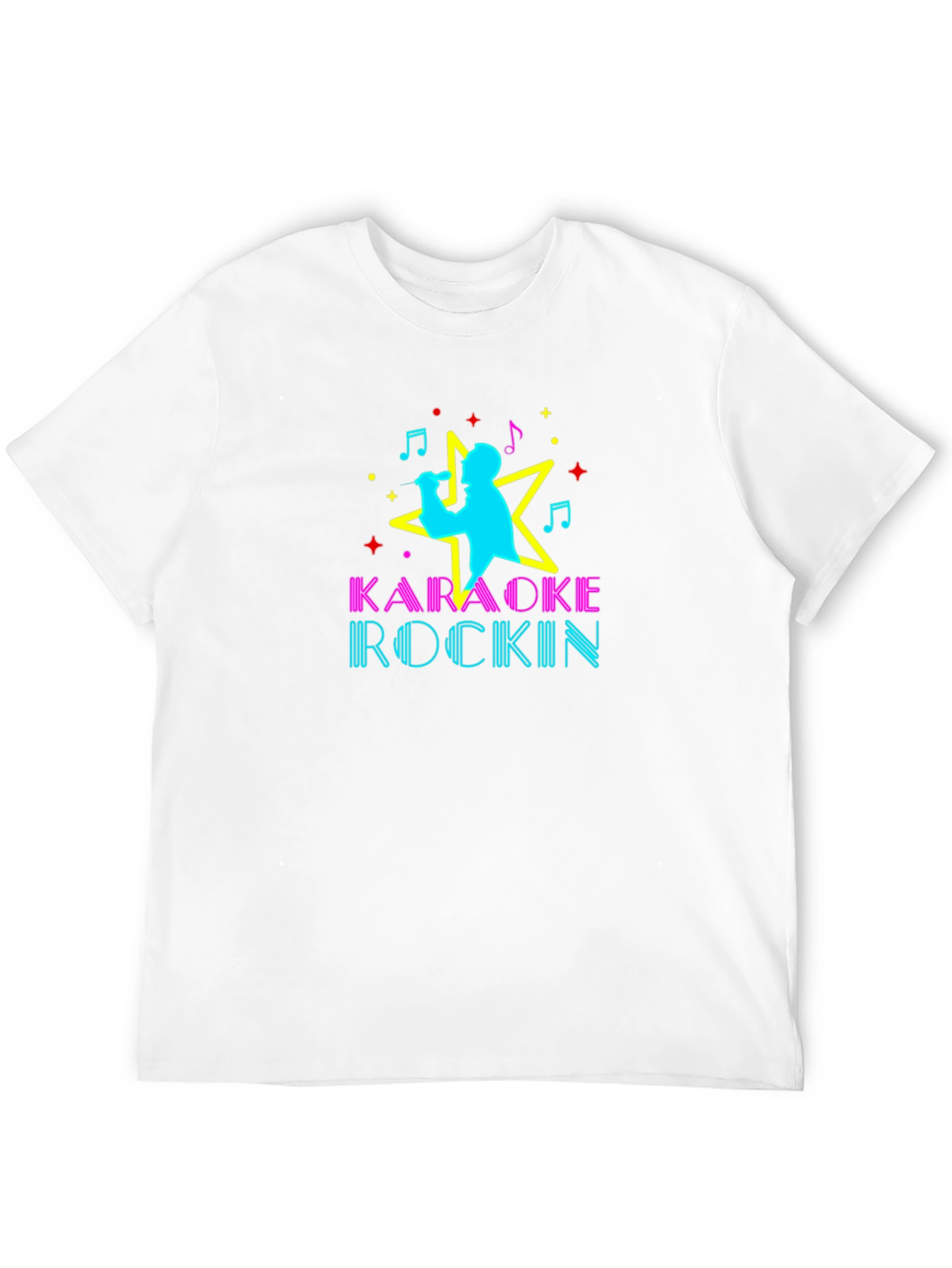 Karaoke Rockin Black Graphic Tee